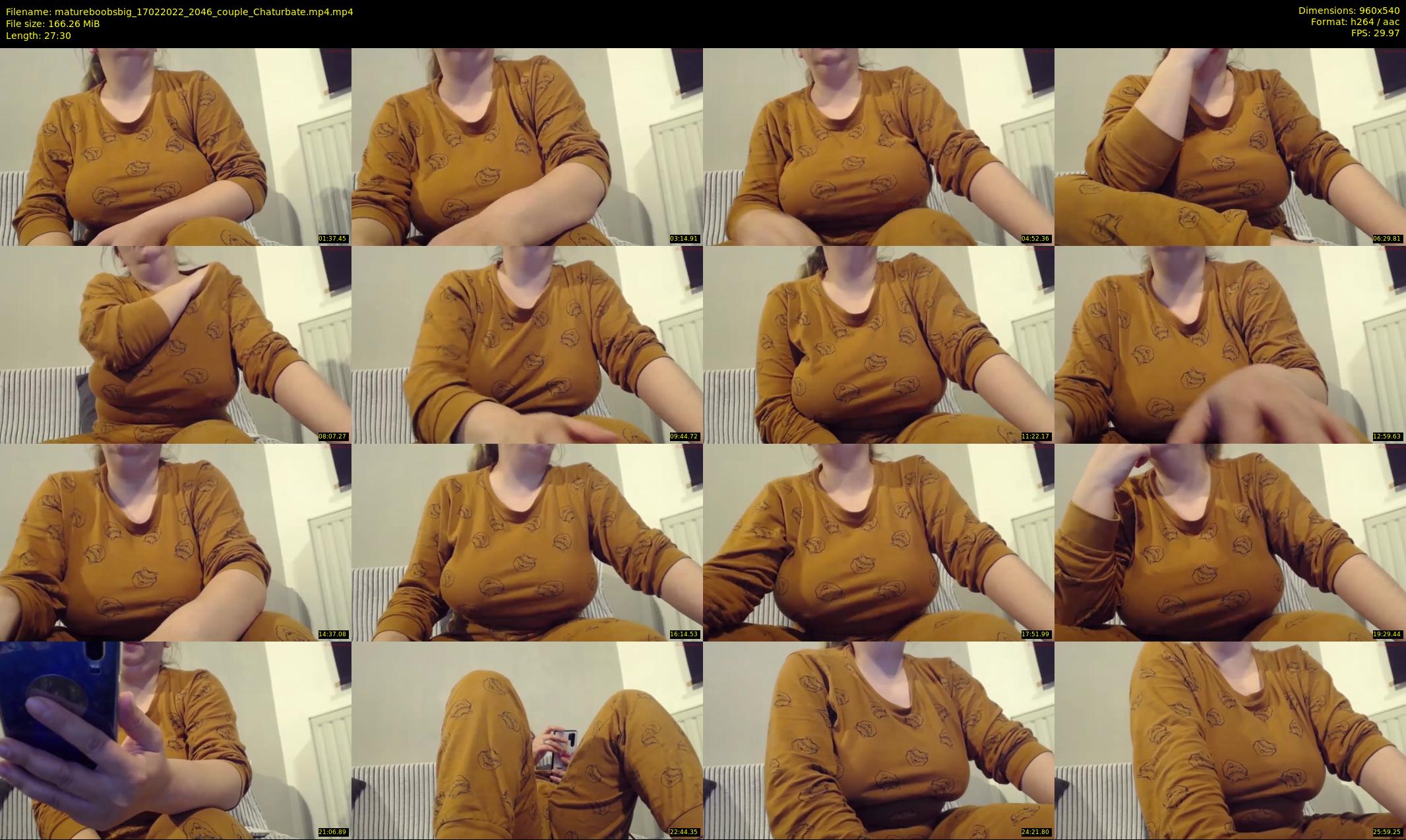 matureboobsbig — 28 minute Chaturbate female cam show recording, 480p, Feb 17, 2022