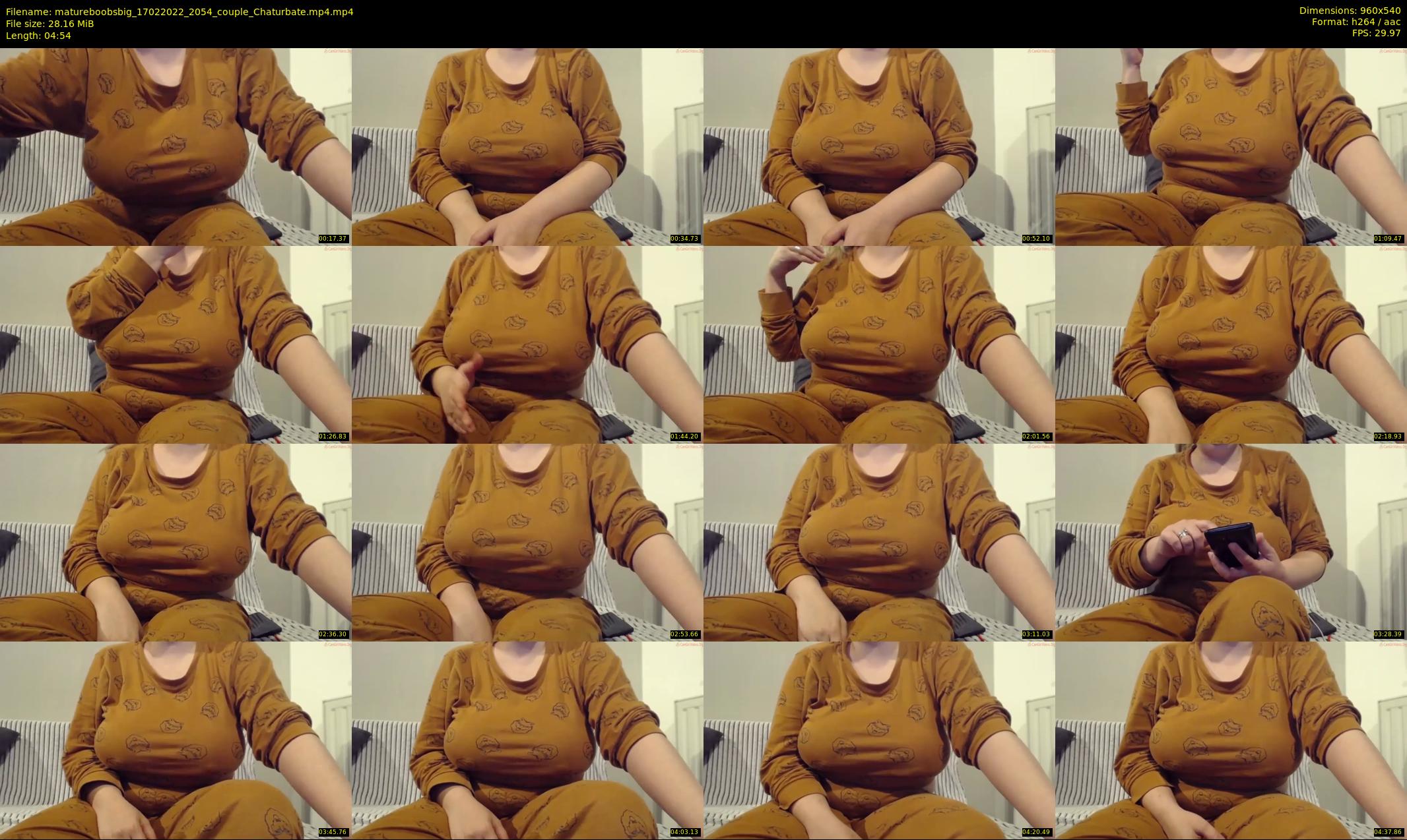 matureboobsbig — 5 minute Chaturbate female cam show recording, 480p, Feb 17, 2022