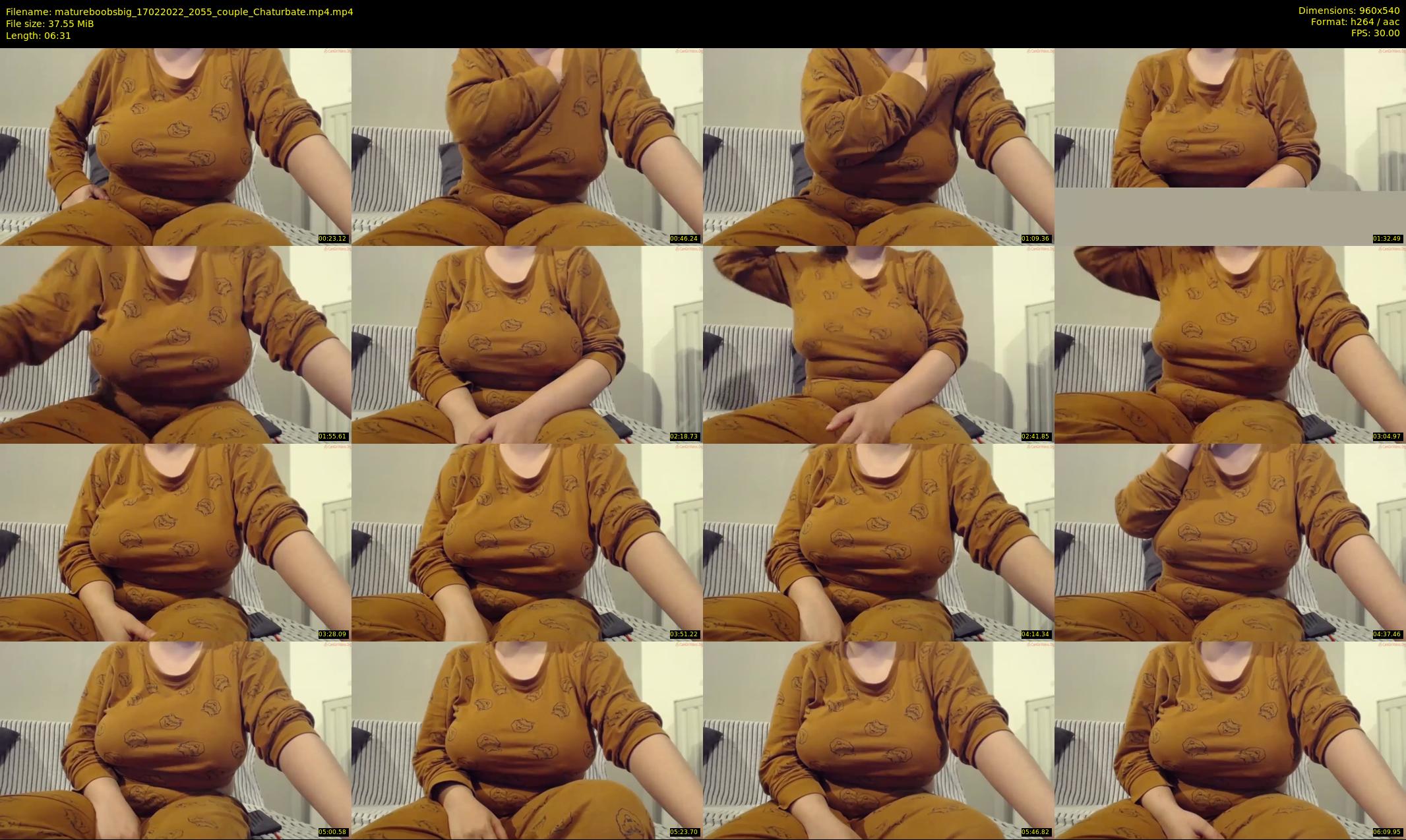 matureboobsbig — 7 minute Chaturbate female cam show recording, 480p, Feb 17, 2022