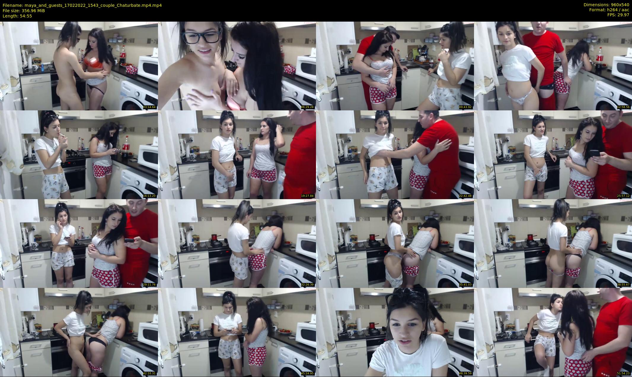 maya_and_guests — 55 minute Chaturbate couple cam show recording, 480p, Feb 17, 2022