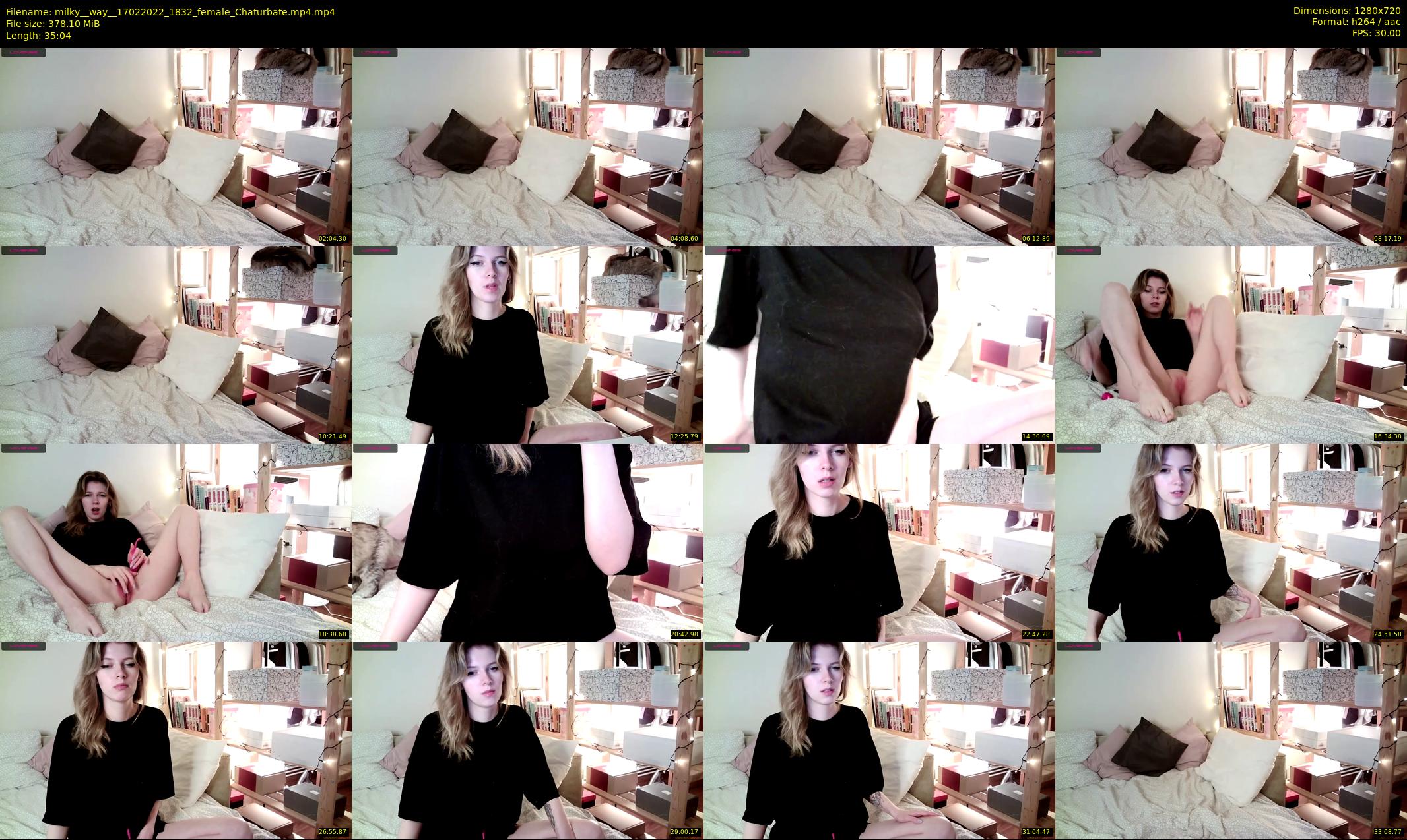 milky__way_ — 36 minute Chaturbate female cam show recording, 720p, Feb 17, 2022