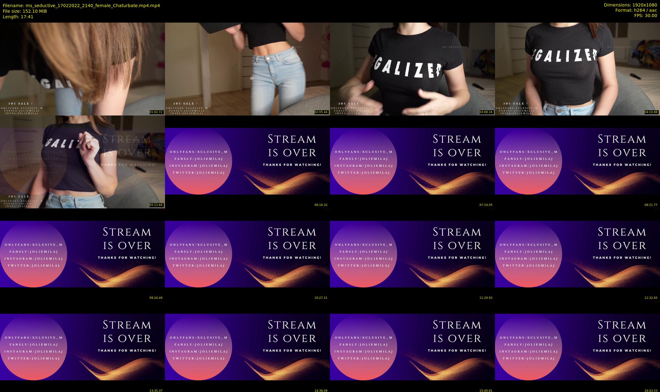ms_seductive — 18 minute Chaturbate female cam show recording, 1080p, Feb 17, 2022