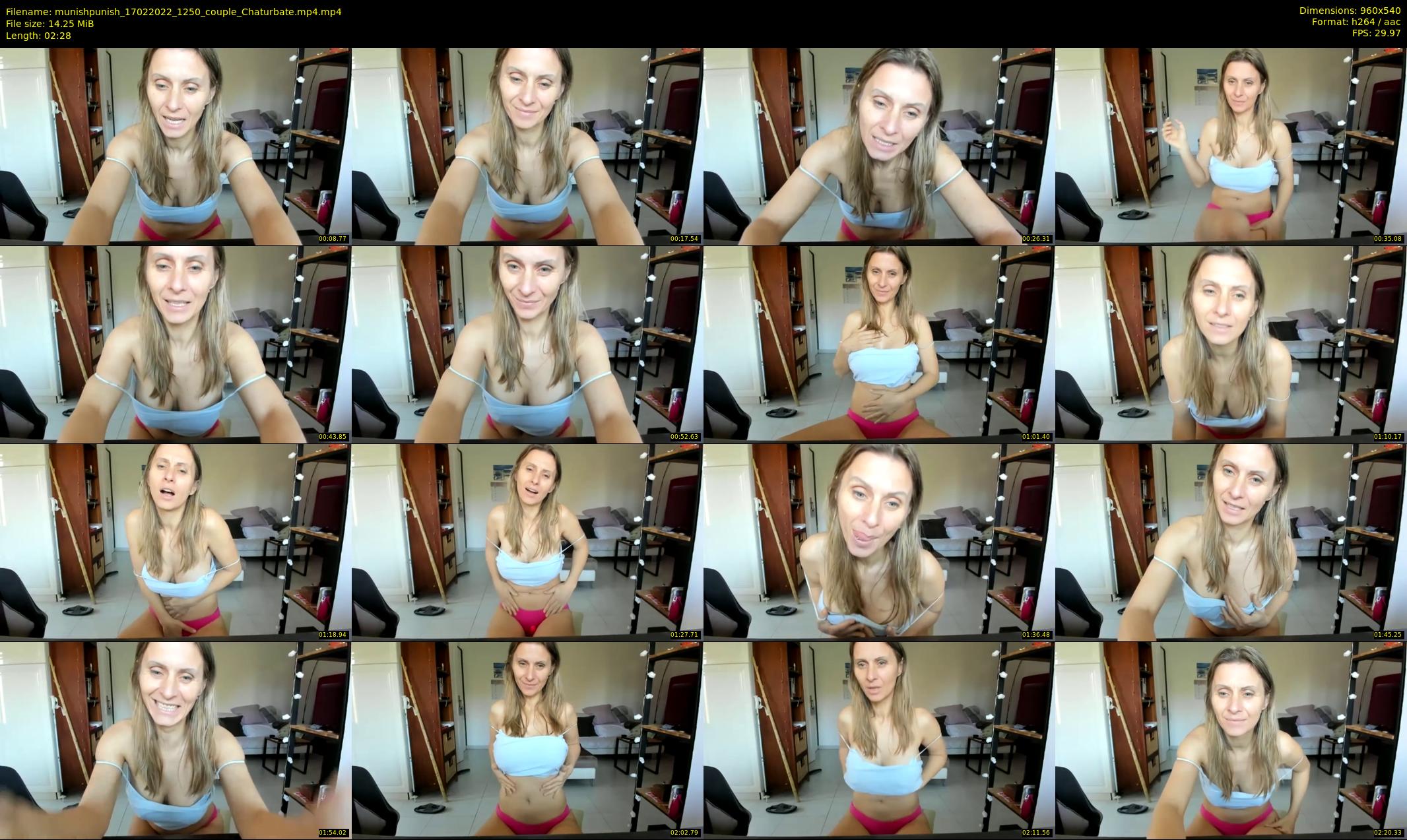 munishpunish — 3 minute Chaturbate couple cam show recording, 480p, Feb 17, 2022