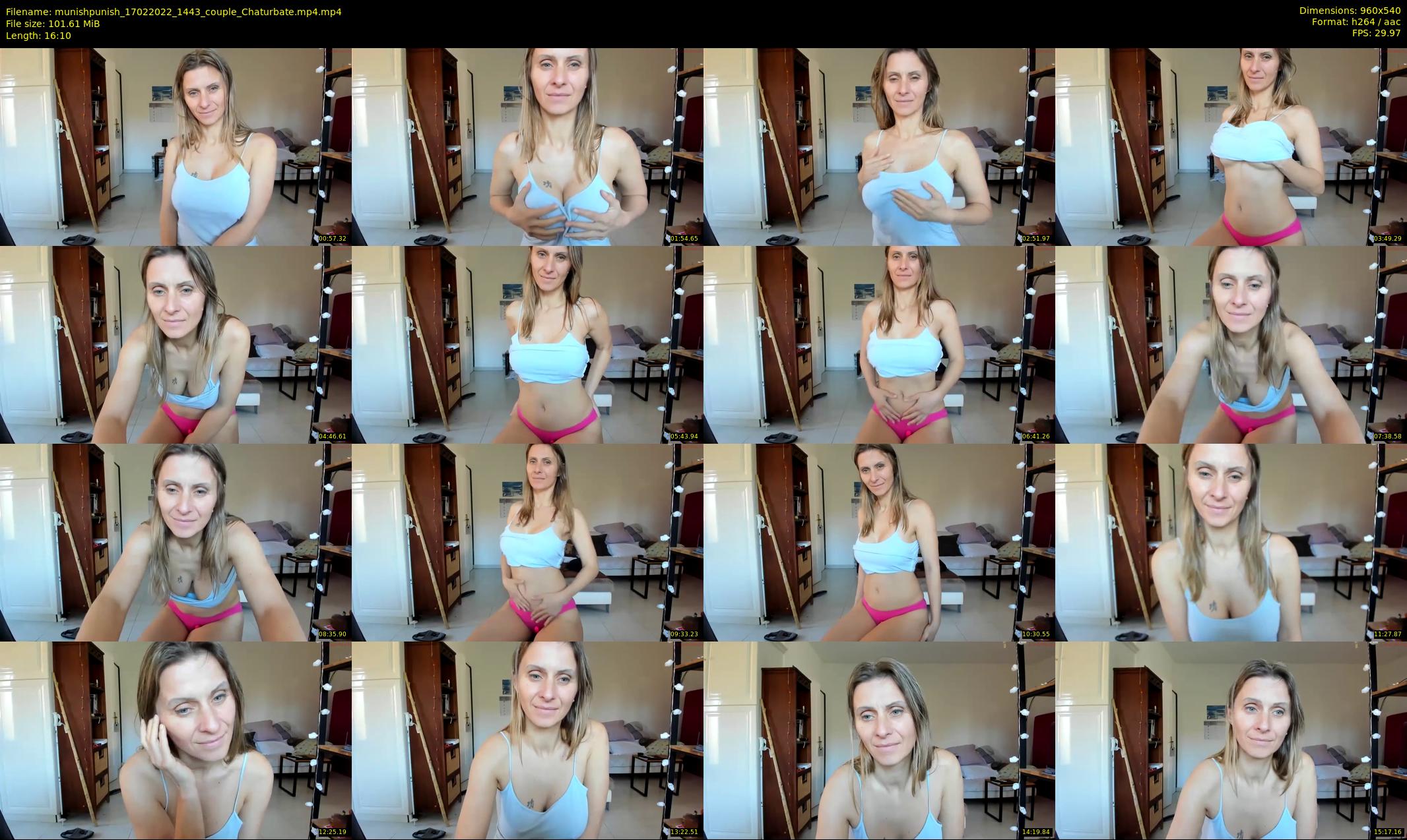 munishpunish — 17 minute Chaturbate couple cam show recording, 480p, Feb 17, 2022
