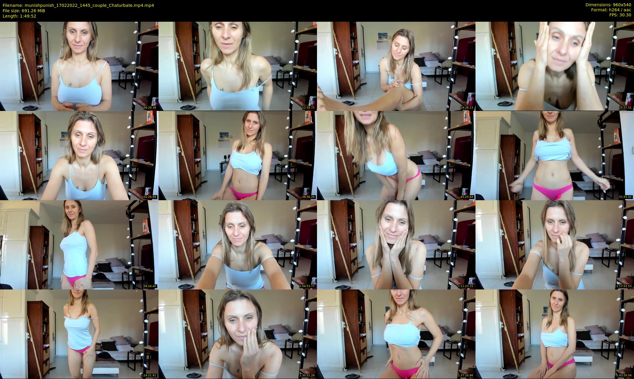munishpunish — 110 minute Chaturbate couple cam show recording, 480p, Feb 17, 2022
