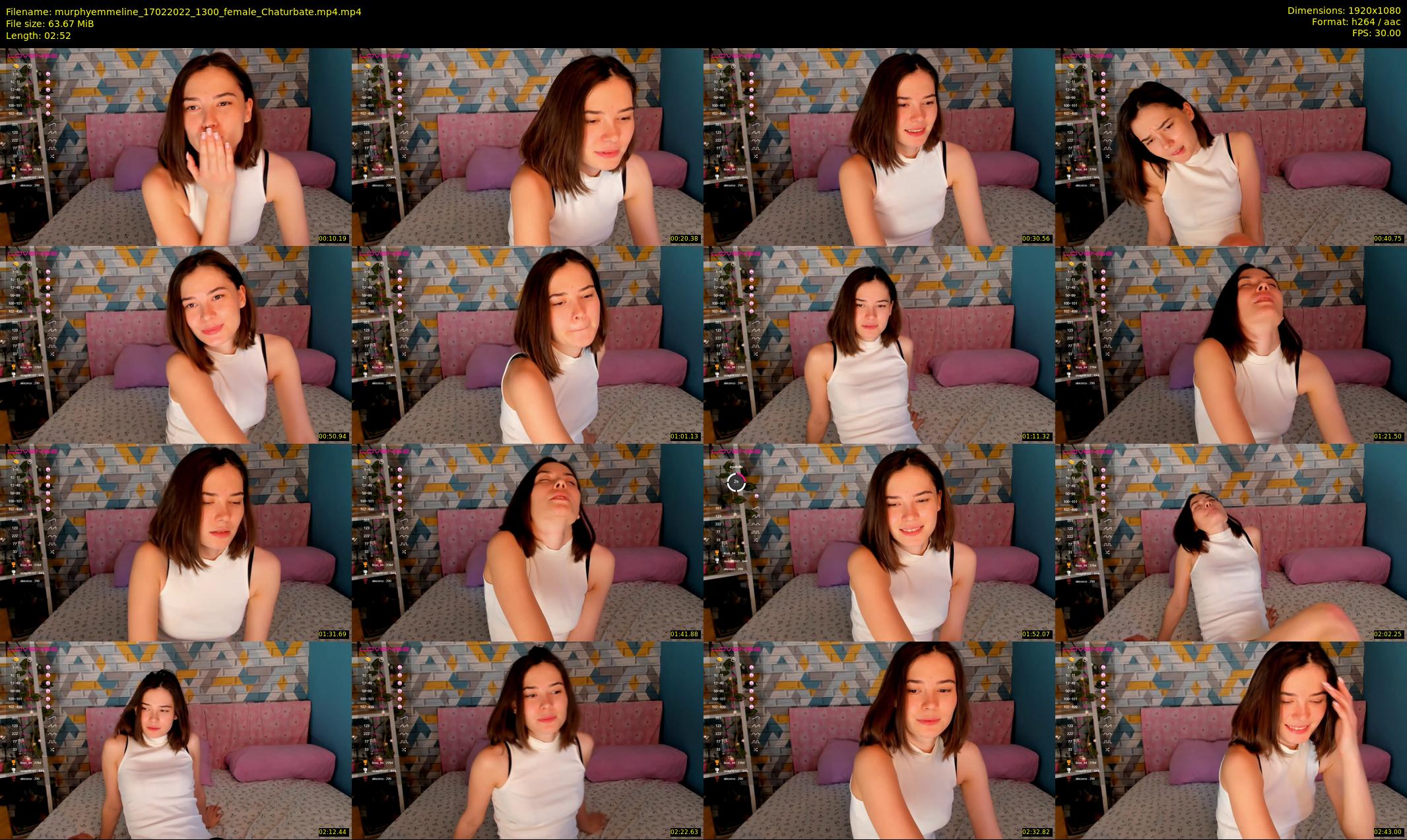 murphyemmeline — 3 minute Chaturbate female cam show recording, 1080p, Feb 17, 2022