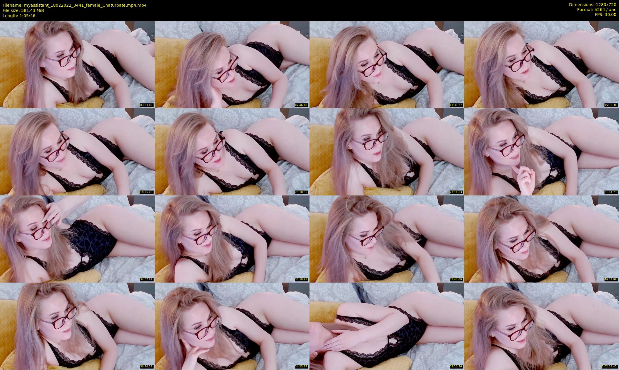 myassistant — 66 minute Chaturbate female cam show recording, 720p, Feb 18, 2022