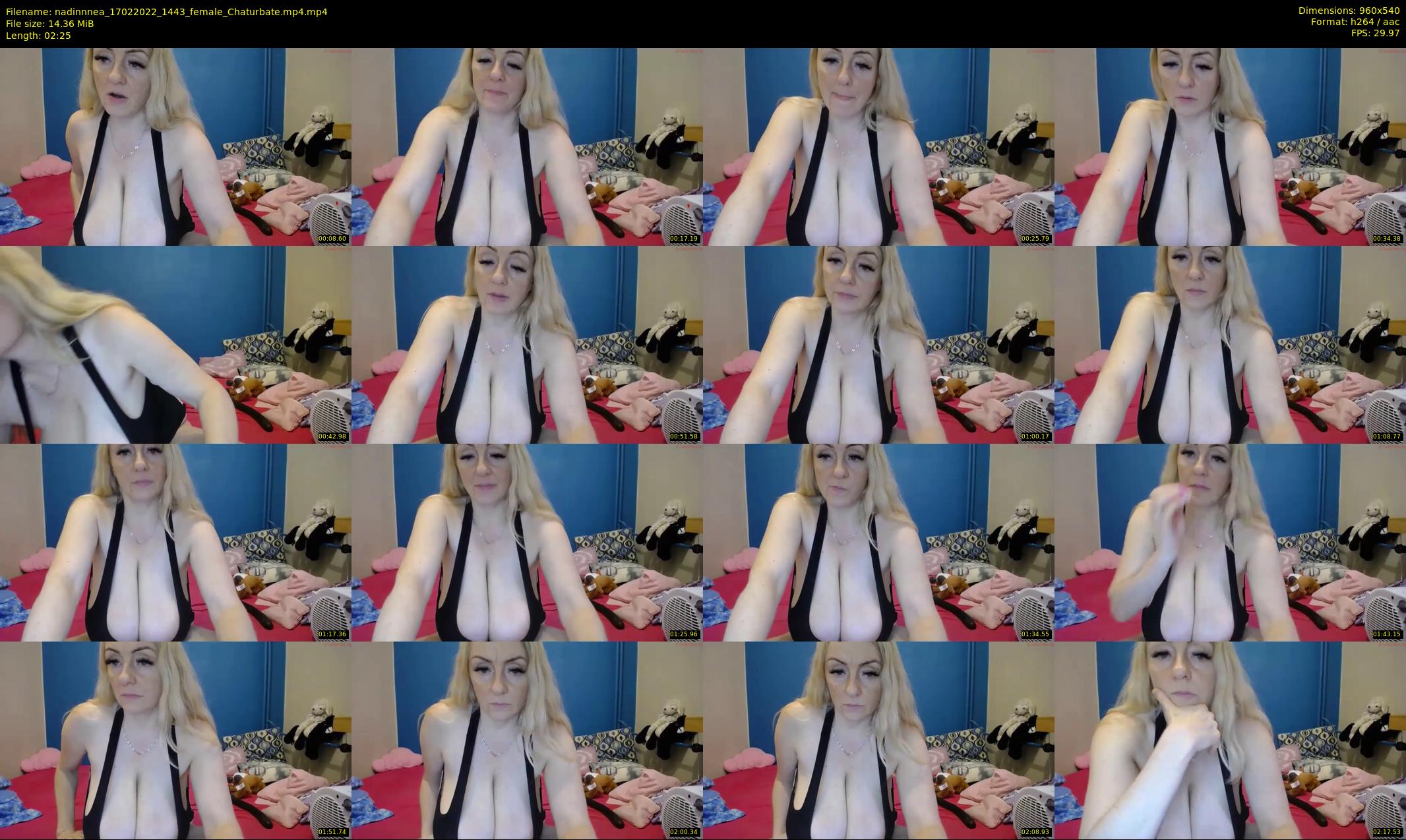 nadinnnea — 3 minute Chaturbate female cam show recording, 480p, Feb 17, 2022