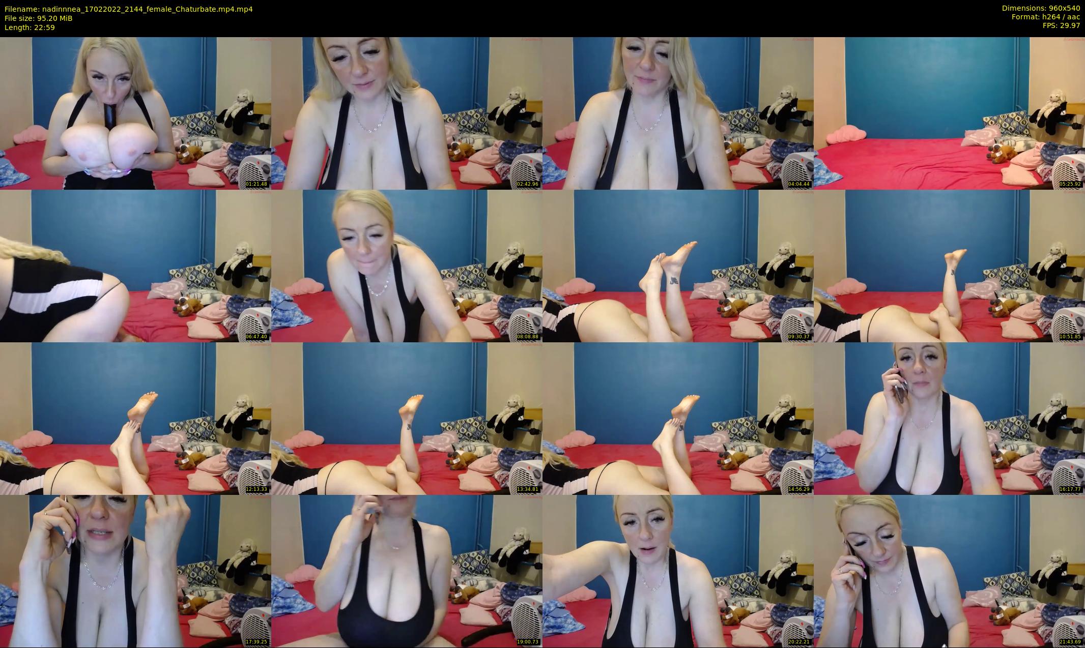 nadinnnea — 23 minute Chaturbate female cam show recording, 480p, Feb 17, 2022