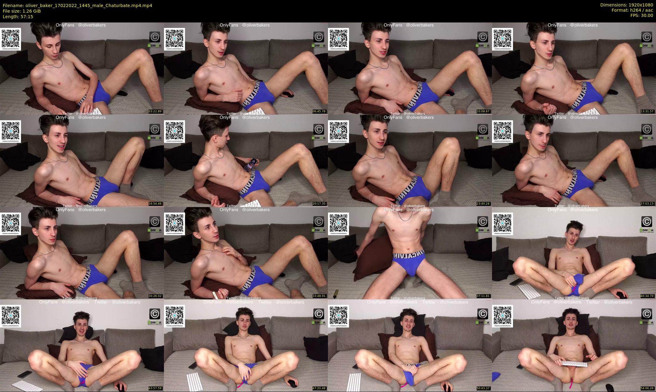 oliver_baker — 58 minute Chaturbate male cam show recording, 1080p, Feb 17, 2022