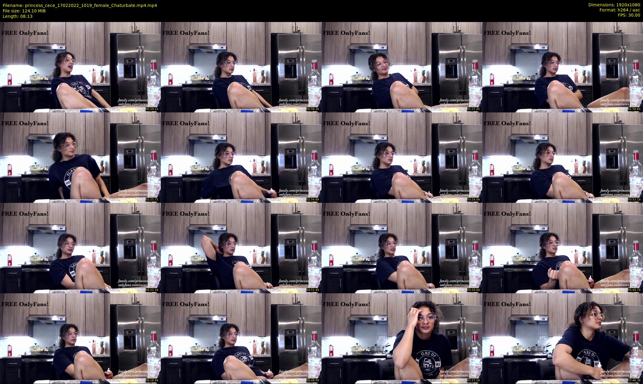princess_cece — 9 minute Chaturbate female cam show recording, 1080p, Feb 17, 2022