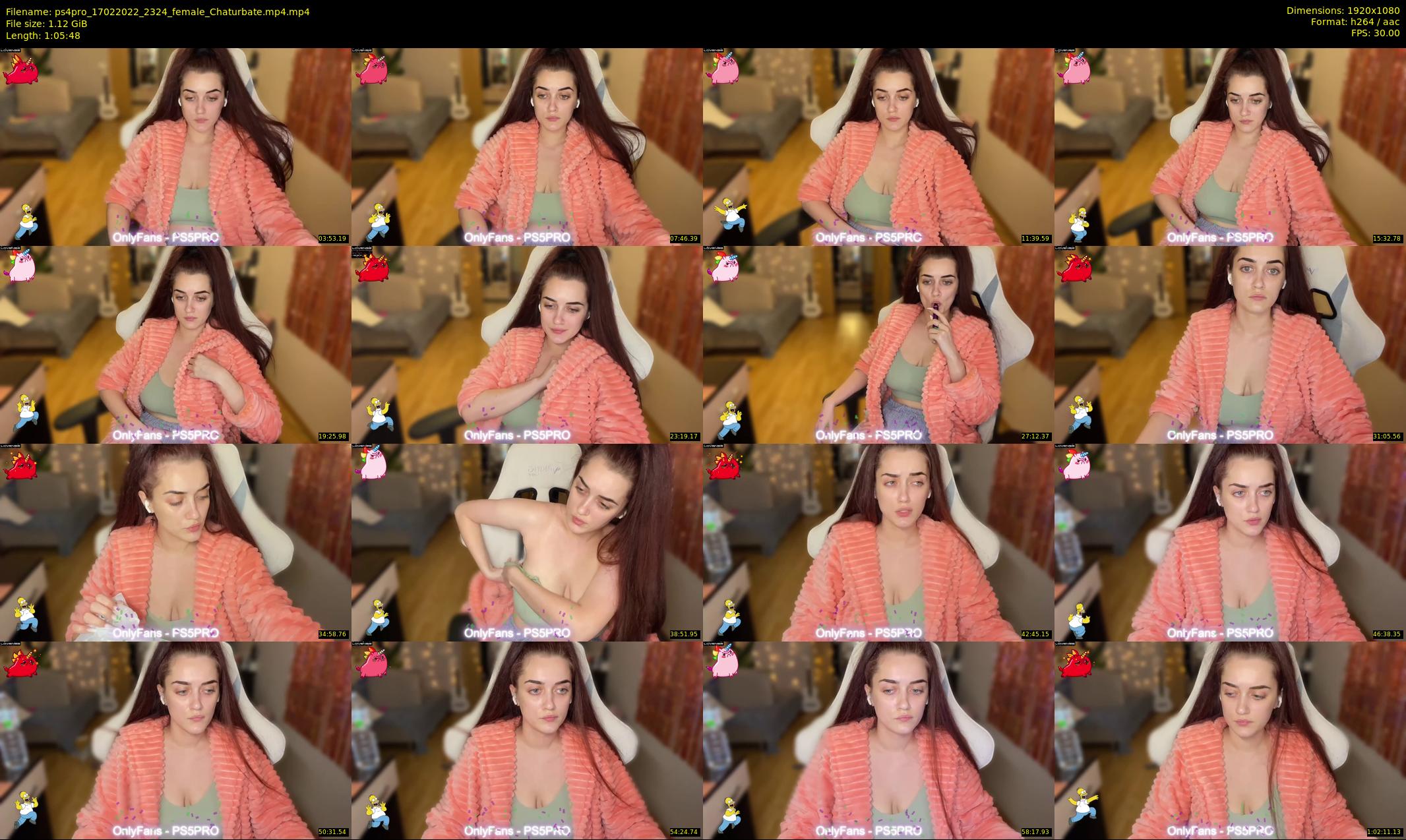 ps4pro — 66 minute Chaturbate female cam show recording, 1080p, Feb 17, 2022