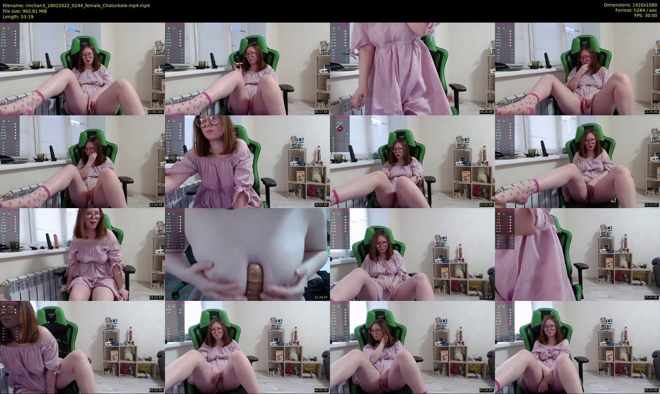 rinchan3 — 54 minute Chaturbate female cam show recording, 1080p, Feb 18, 2022