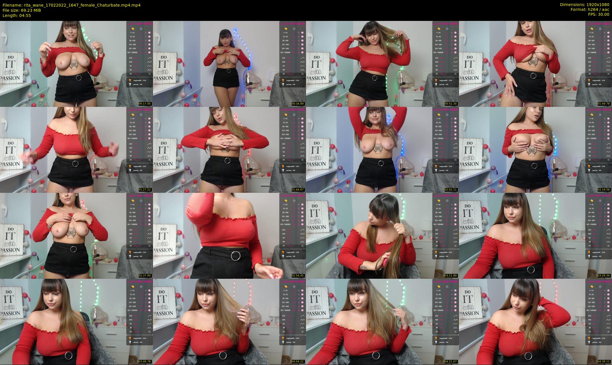 rita_wane — 5 minute Chaturbate female cam show recording, 1080p, Feb 17, 2022