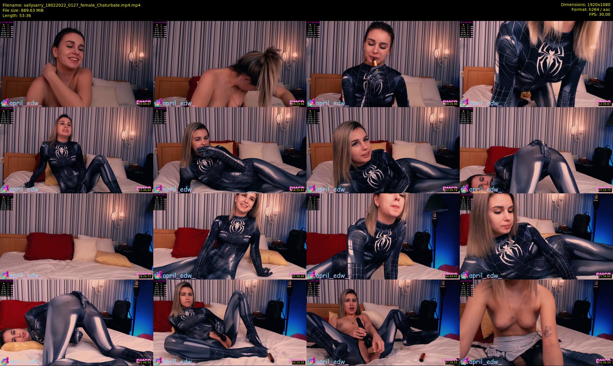 sallysarry — 54 minute Chaturbate couple cam show recording, 1080p, Feb 18, 2022
