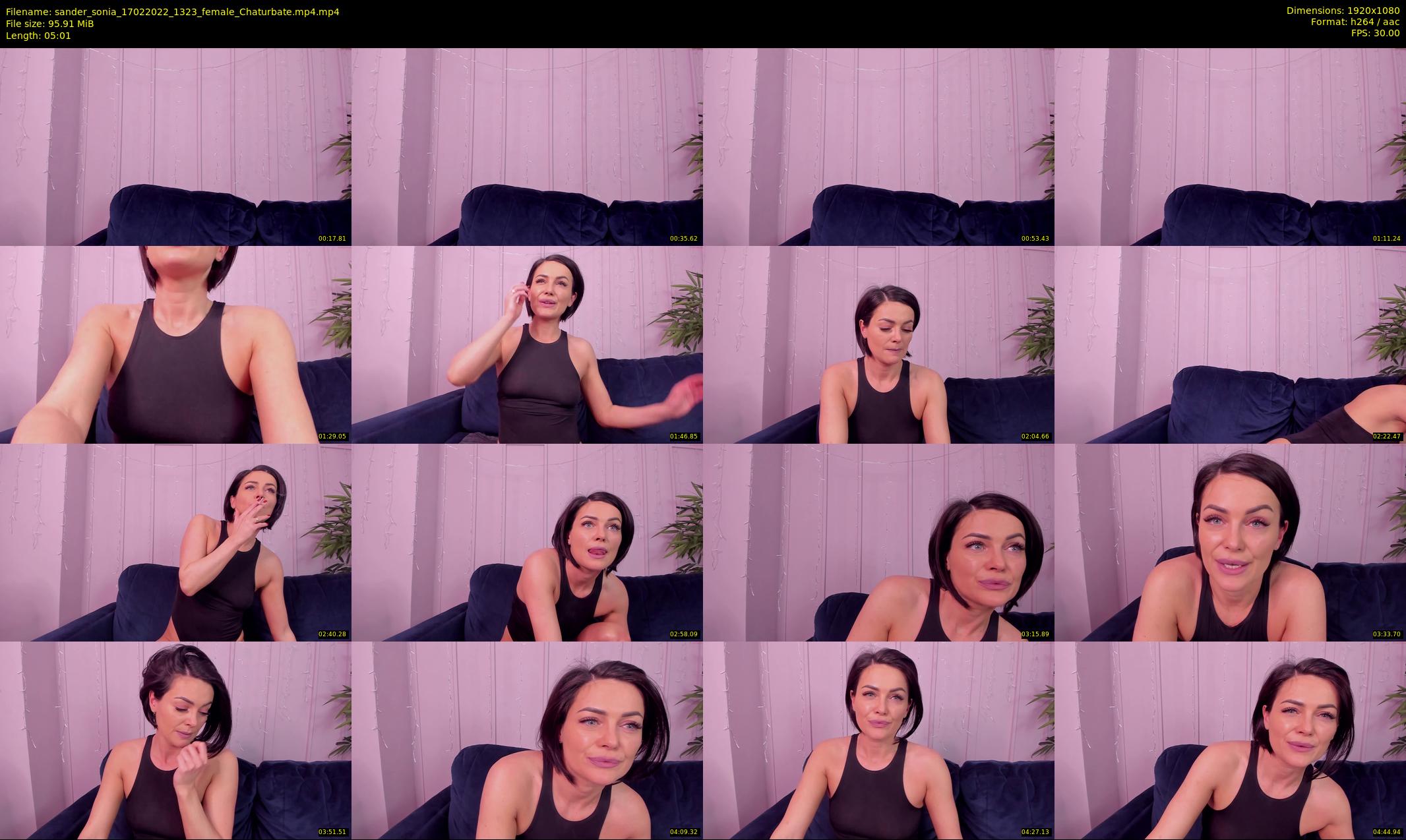 sander_sonia — 6 minute Chaturbate female cam show recording, 1080p, Feb 17, 2022