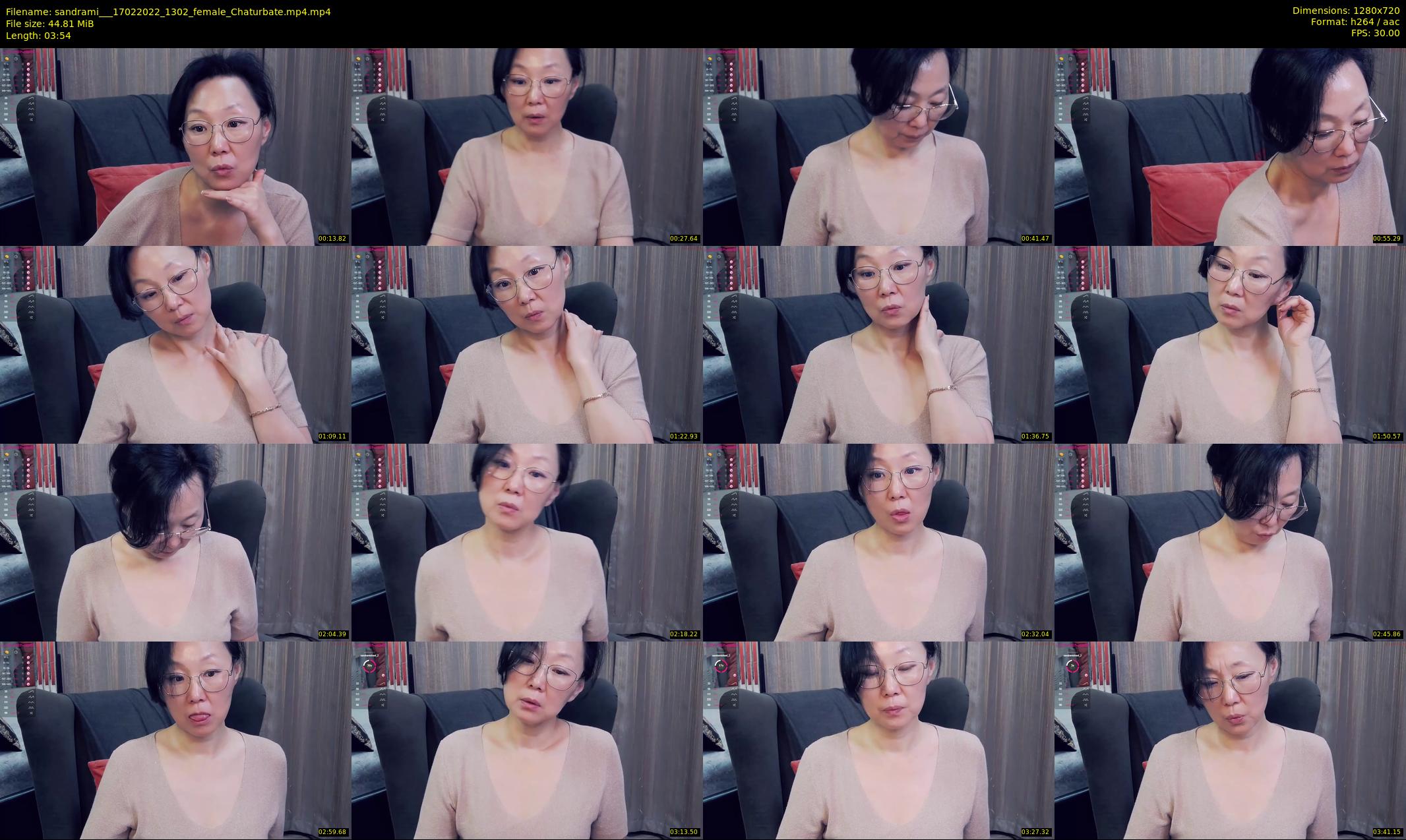sandrami__ — 4 minute Chaturbate female cam show recording, 720p, Feb 17, 2022