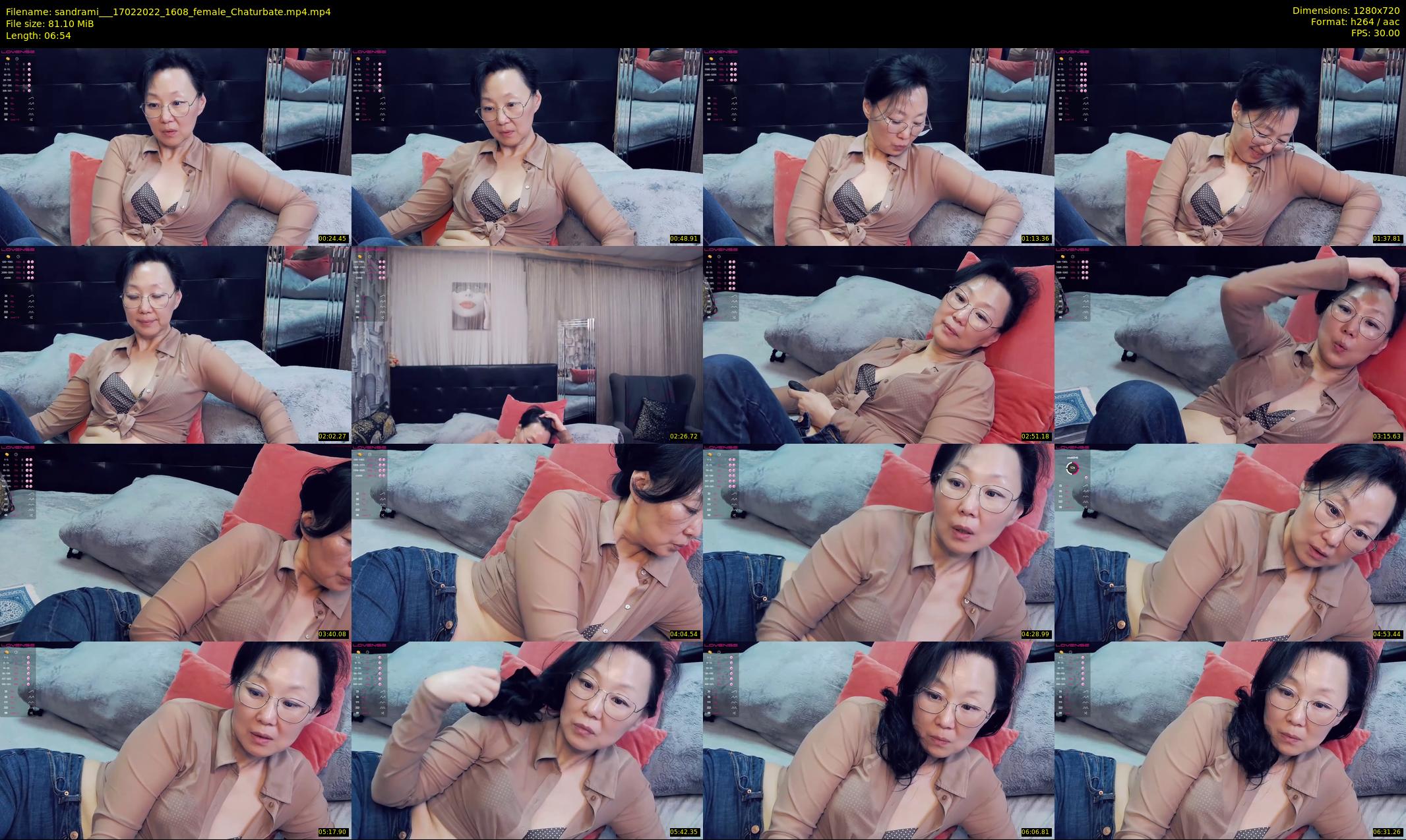 sandrami__ — 7 minute Chaturbate female cam show recording, 720p, Feb 17, 2022