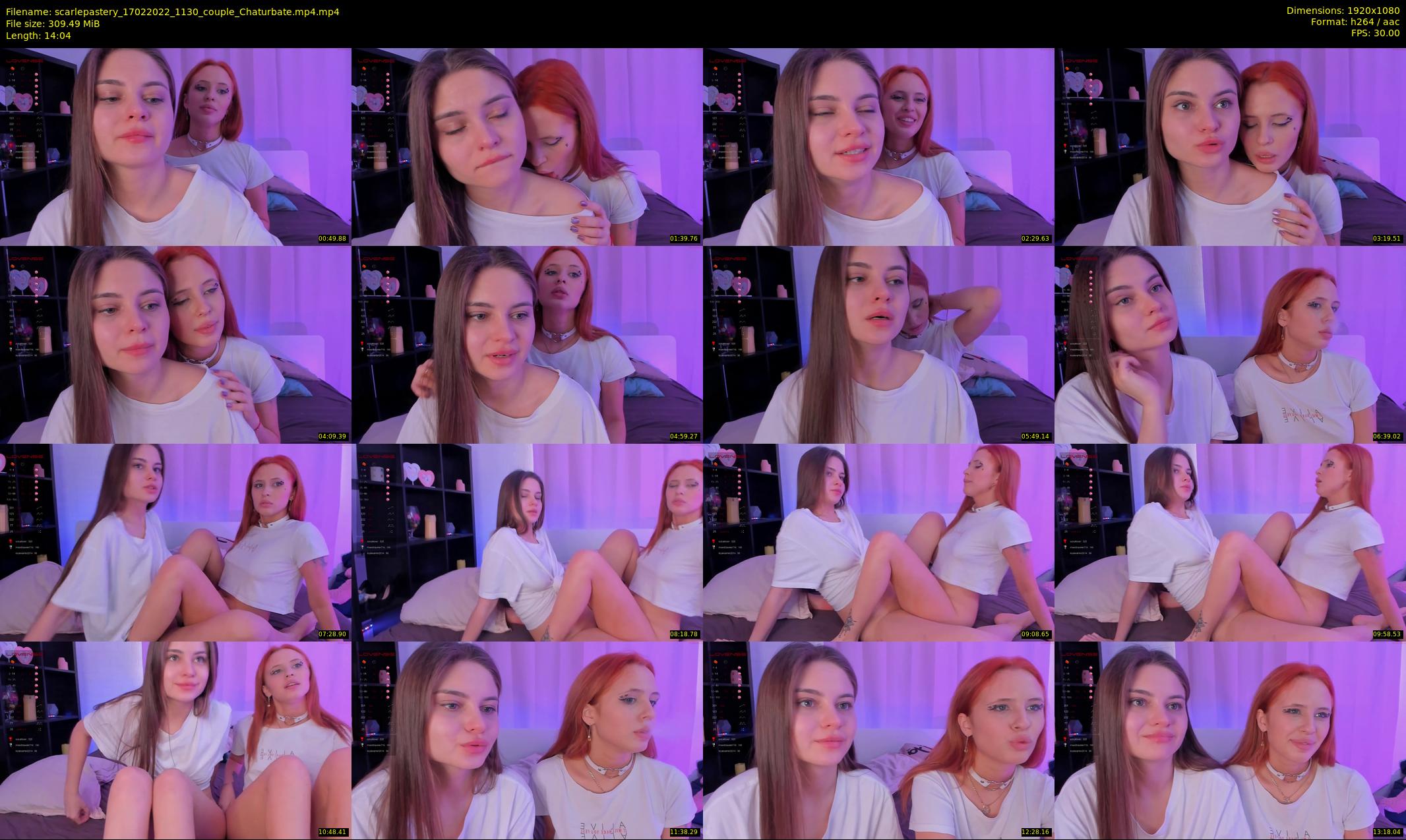 scarlepastery — 15 minute Chaturbate couple cam show recording, 1080p, Feb 17, 2022
