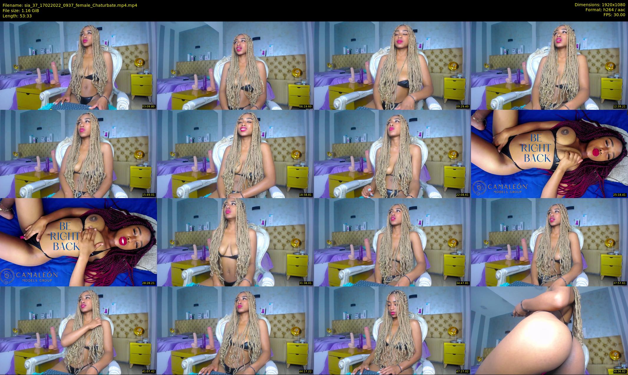 sia_37 — 54 minute Chaturbate female cam show recording, 1080p, Feb 17, 2022