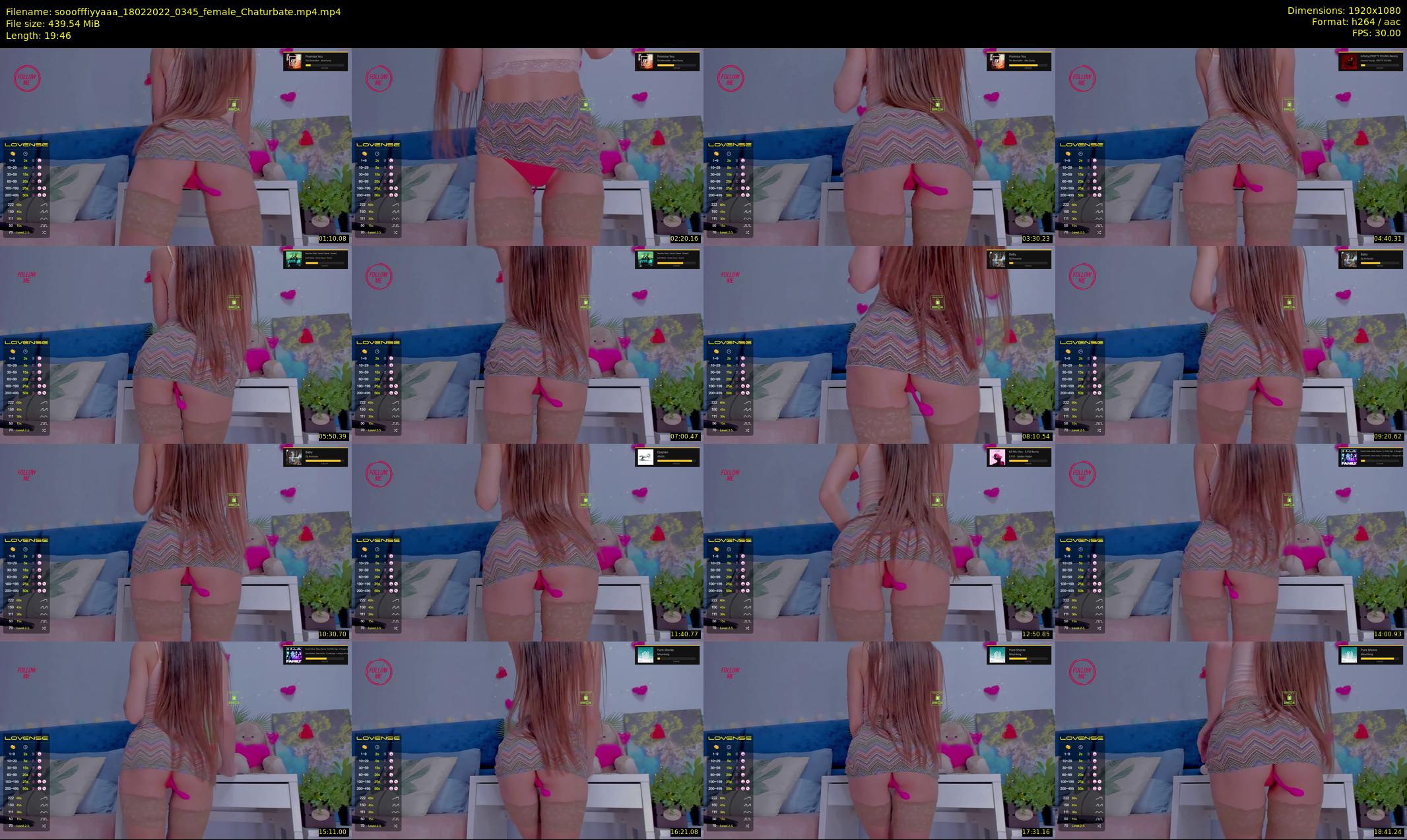 sooofffiyyaaa — 20 minute Chaturbate female cam show recording, 1080p, Feb 18, 2022