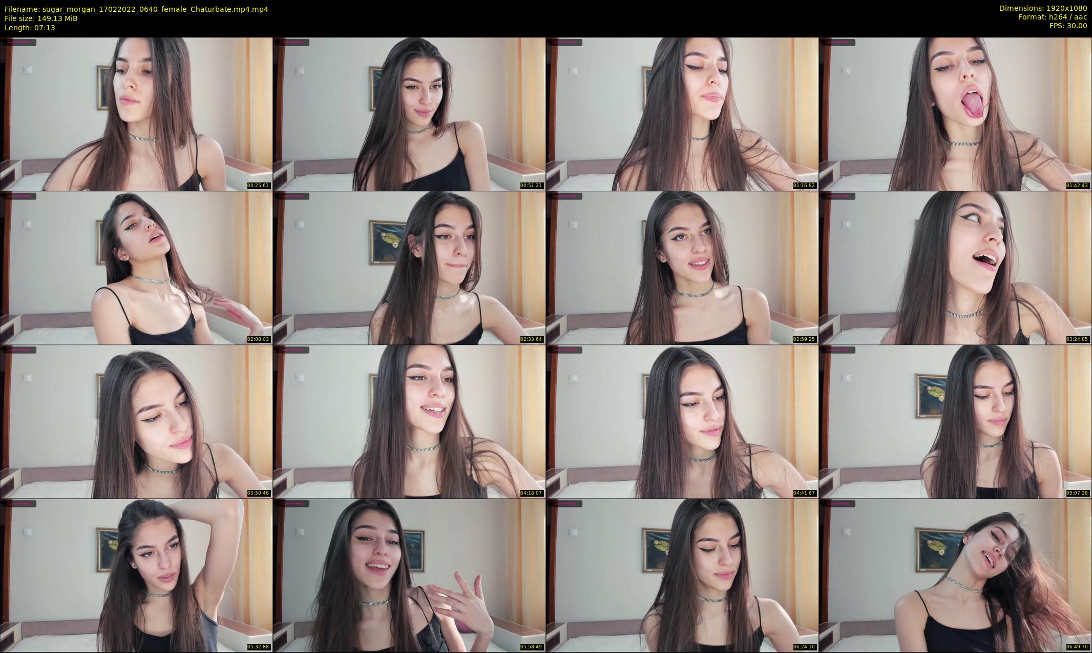 sugar_morgan — 8 minute Chaturbate female cam show recording, 1080p, Feb 17, 2022