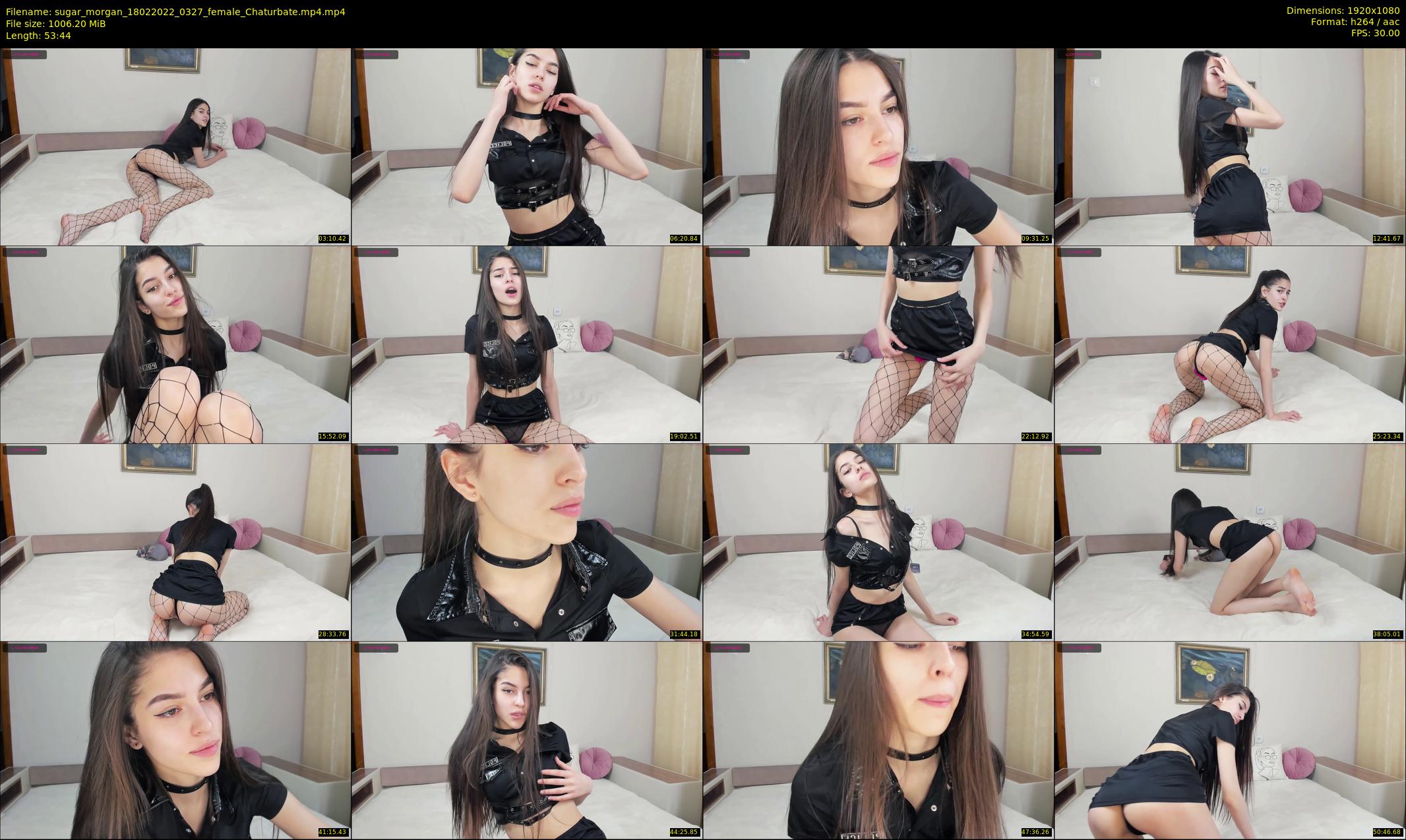sugar_morgan — 54 minute Chaturbate female cam show recording, 1080p, Feb 18, 2022