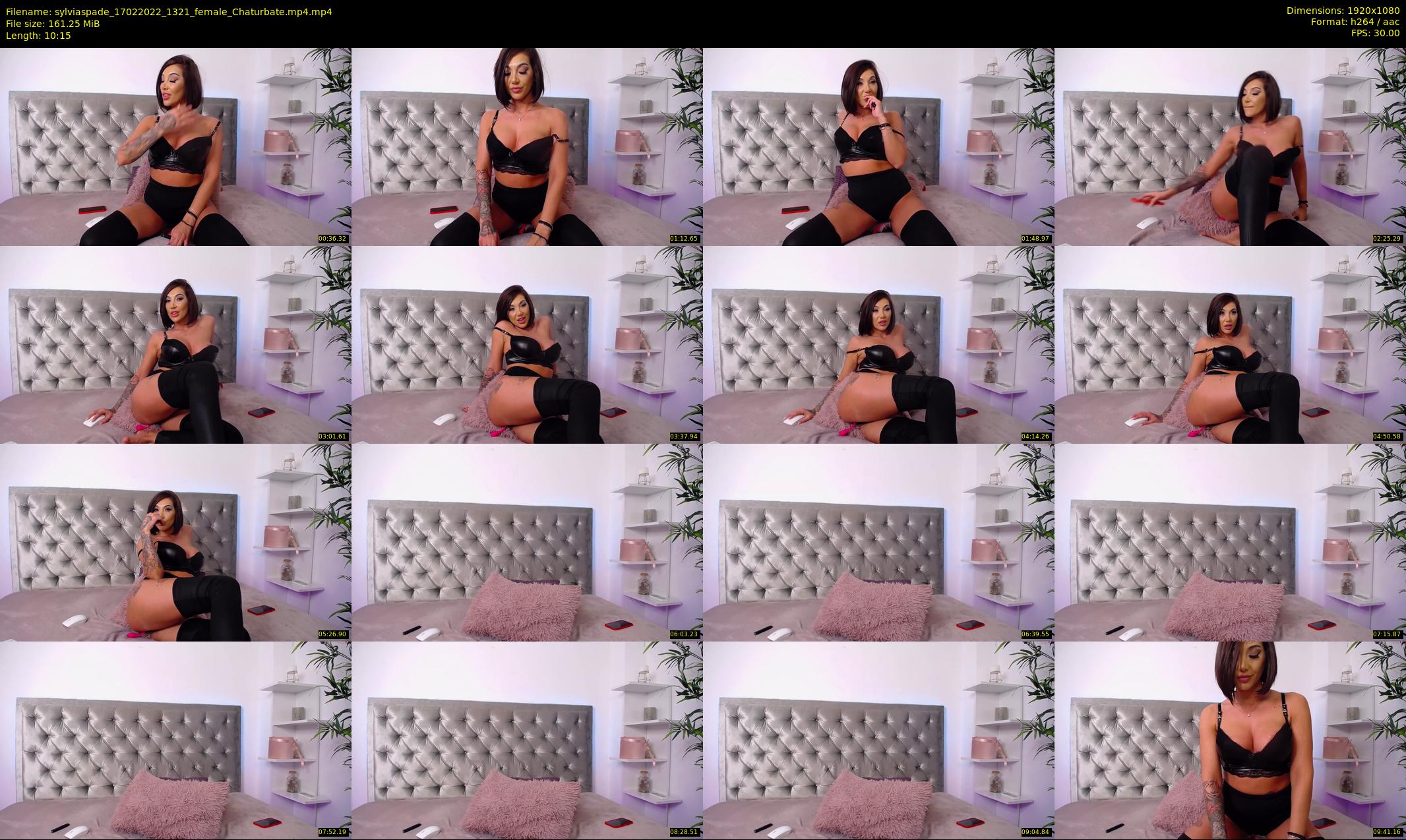 sylviaspade — 11 minute Chaturbate female cam show recording, 1080p, Feb 17, 2022