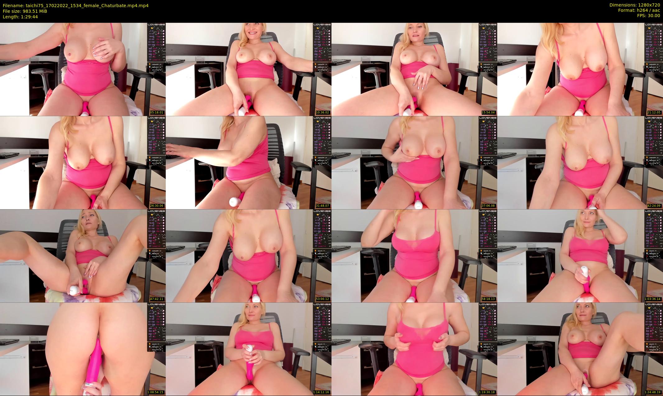 taichi75 — 90 minute Chaturbate female cam show recording, 720p, Feb 17, 2022