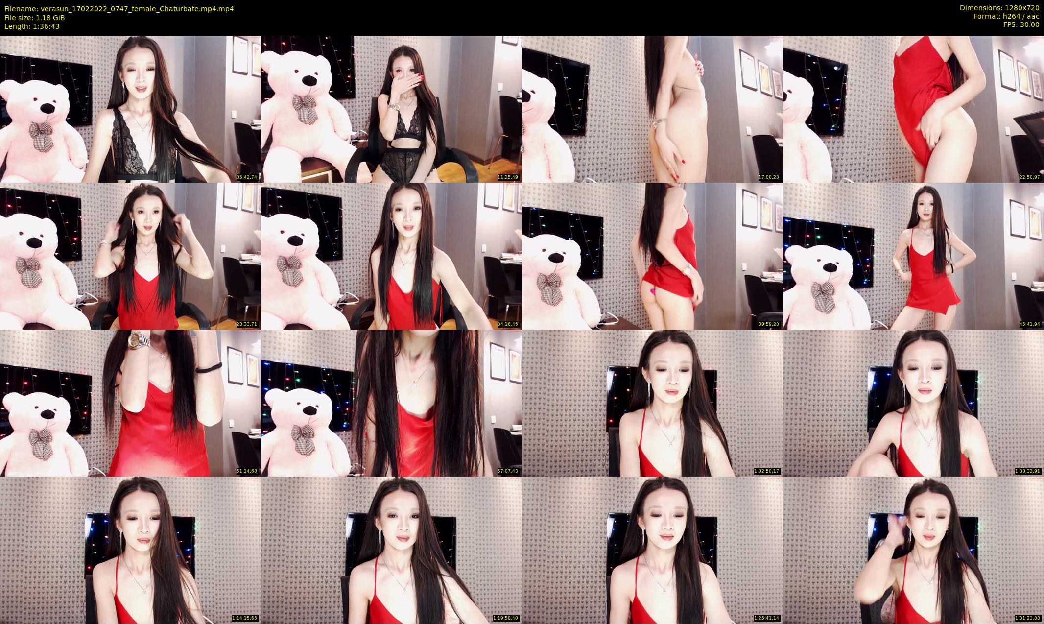 verasun — 97 minute Chaturbate female cam show recording, 720p, Feb 17, 2022