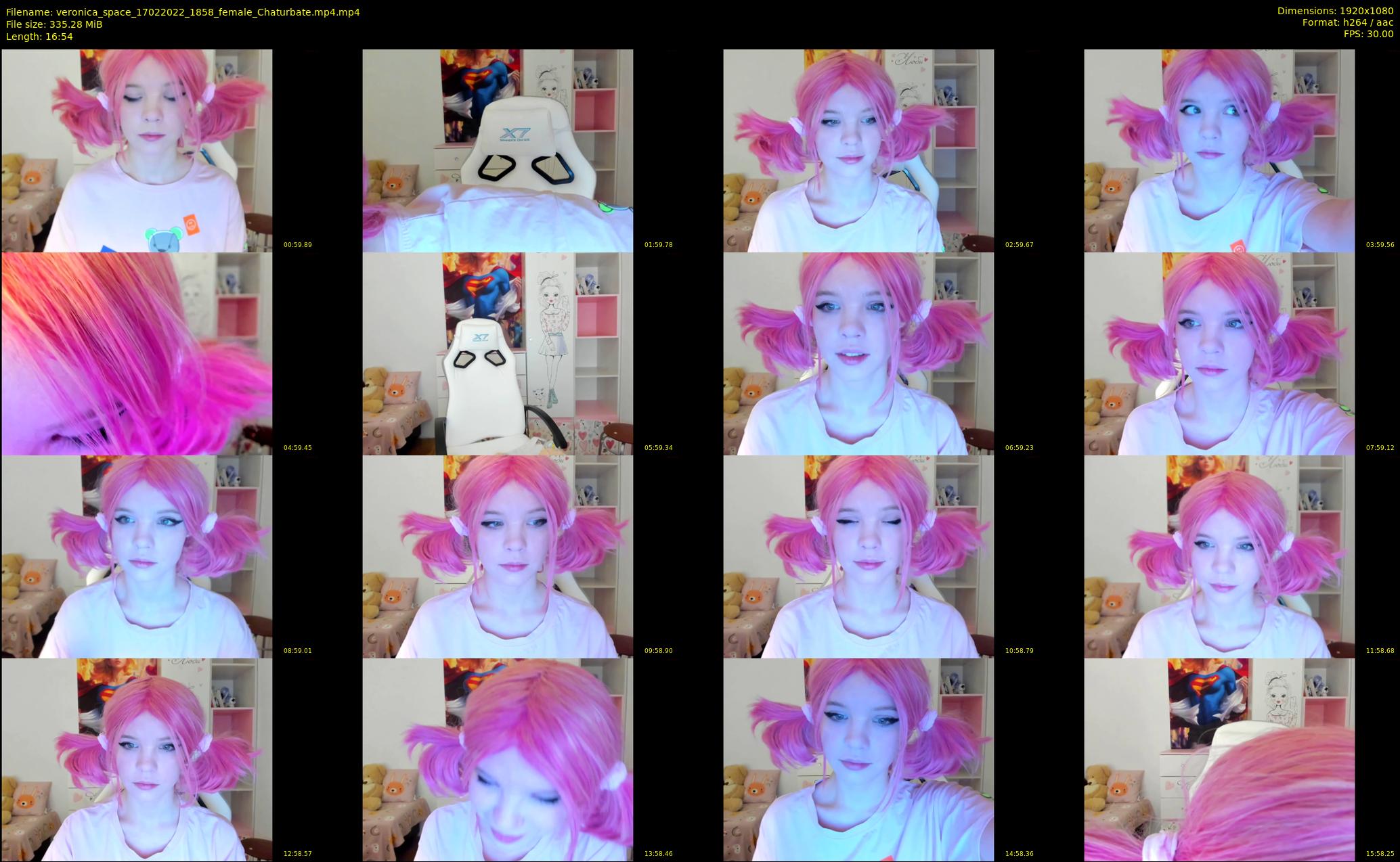 veronica_space — 17 minute Chaturbate female cam show recording, 1080p, Feb 17, 2022