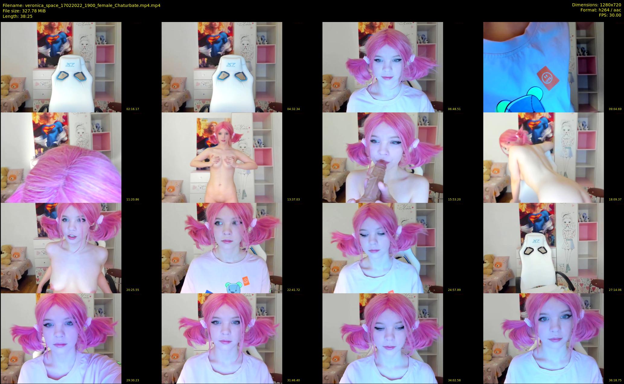 veronica_space — 39 minute Chaturbate female cam show recording, 720p, Feb 17, 2022