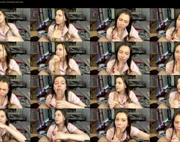 vrchan — 5 minute Chaturbate couple cam show recording, 1080p, Feb 18, 2022