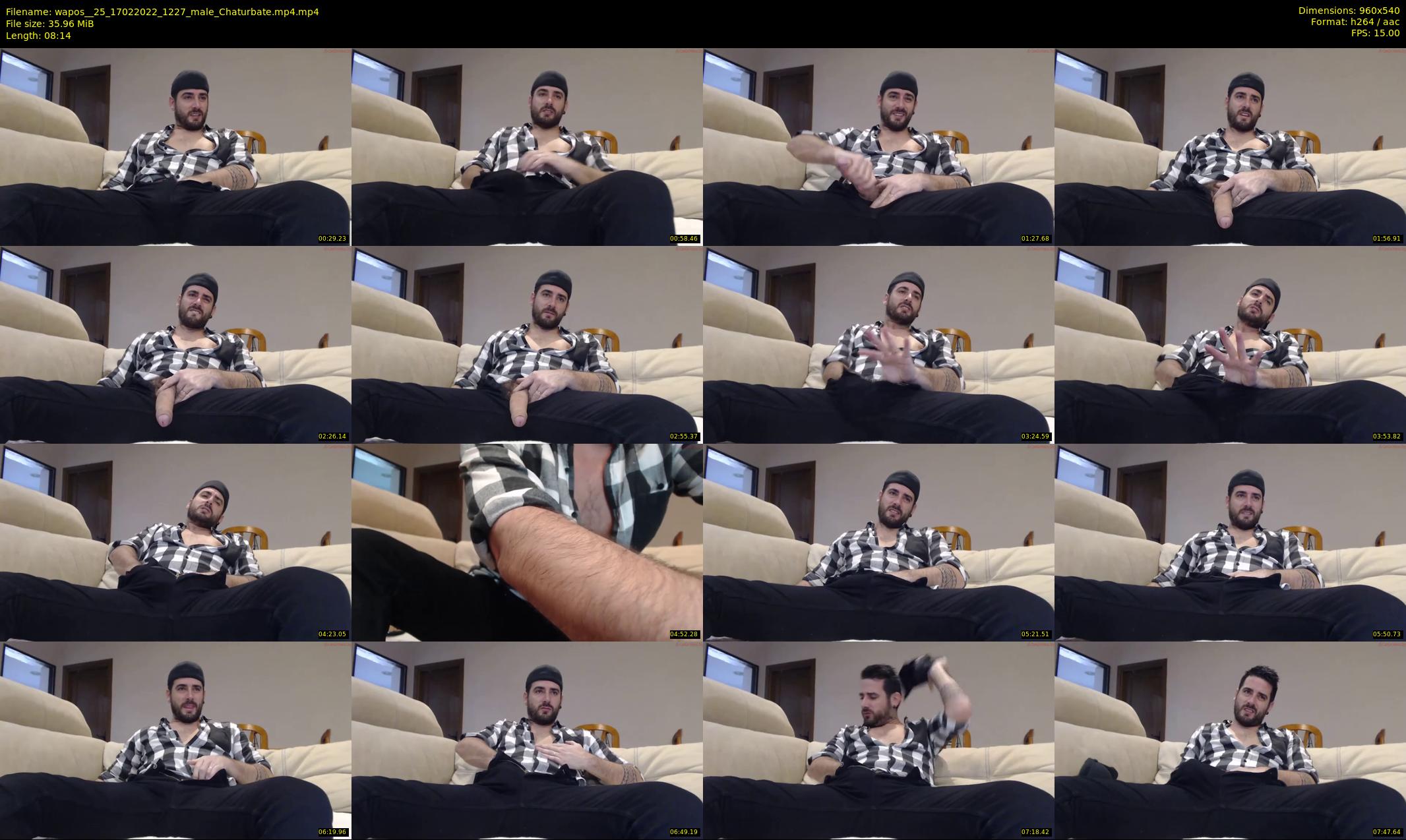 wapos__25 — 9 minute Chaturbate male cam show recording, 480p, Feb 17, 2022