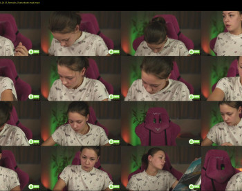 why_again_me — 25 minute Chaturbate female cam show recording, 720p, Feb 17, 2022