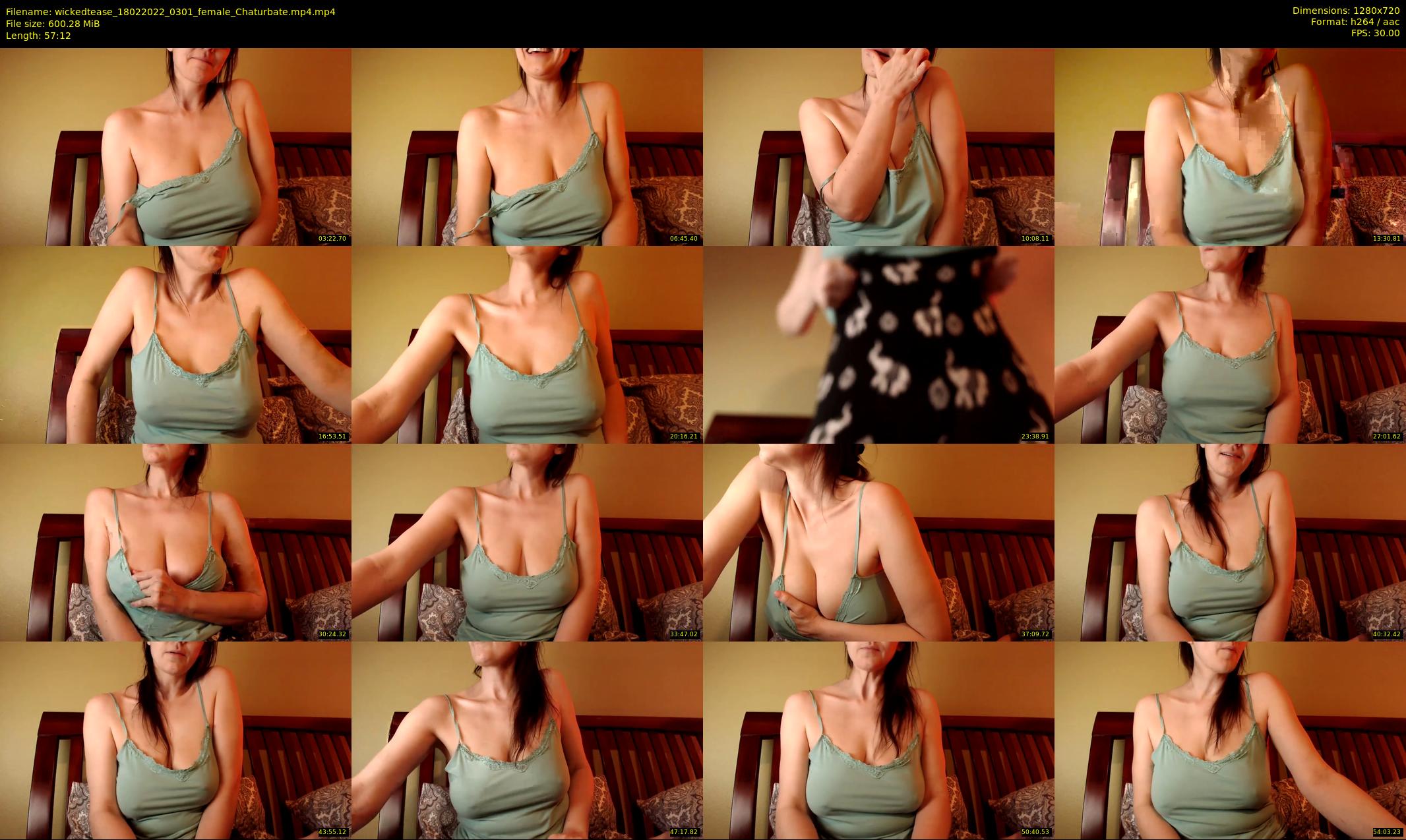 wickedtease — 58 minute Chaturbate female cam show recording, 720p, Feb 18, 2022