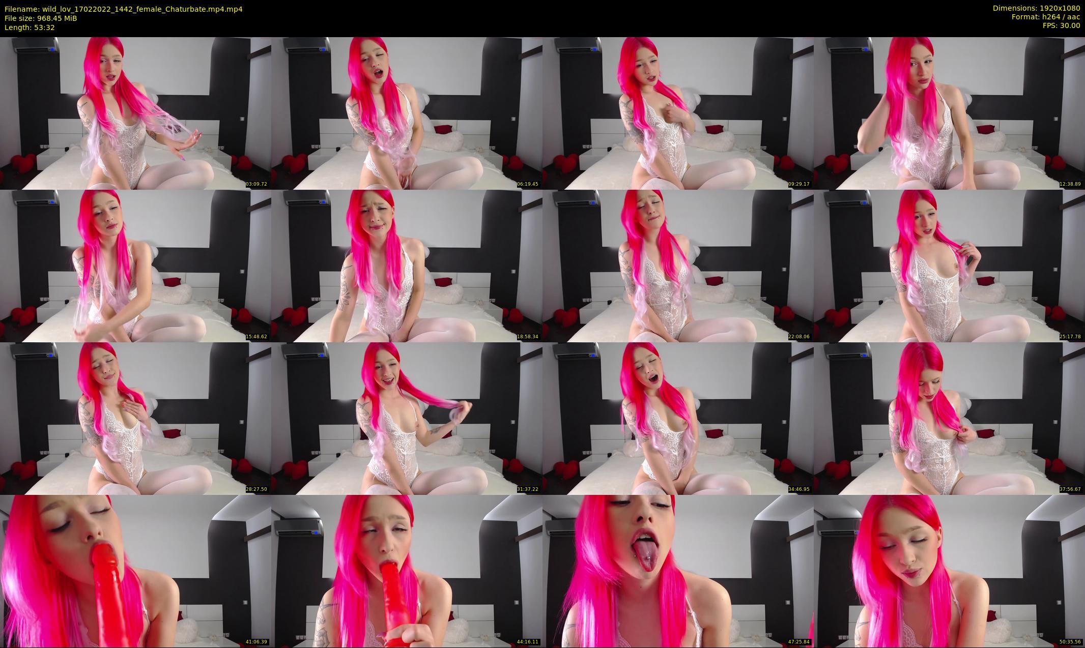 wild_lov — 54 minute Chaturbate female cam show recording, 1080p, Feb 17, 2022