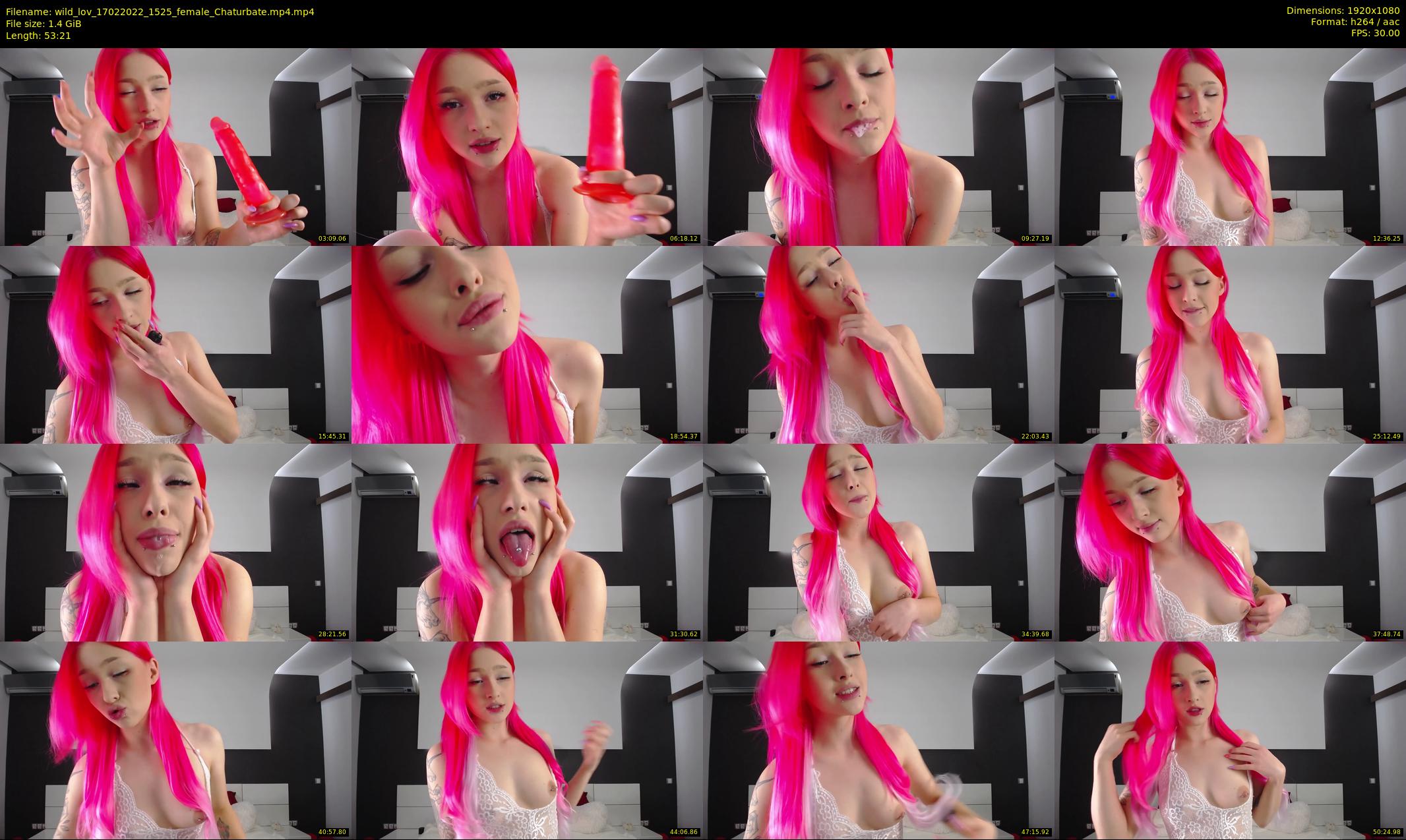 wild_lov — 54 minute Chaturbate female cam show recording, 1080p, Feb 17, 2022