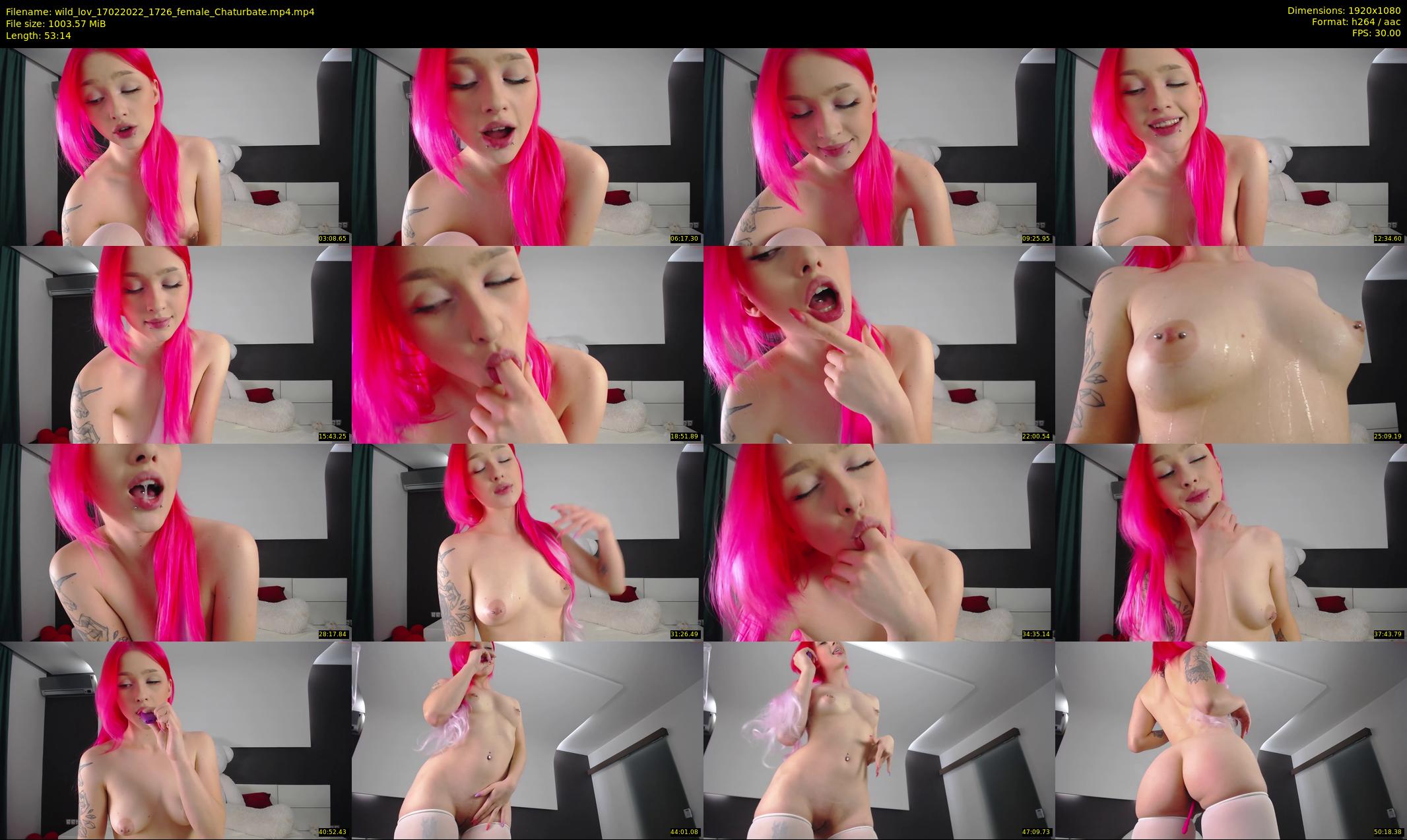 wild_lov — 54 minute Chaturbate female cam show recording, 1080p, Feb 17, 2022