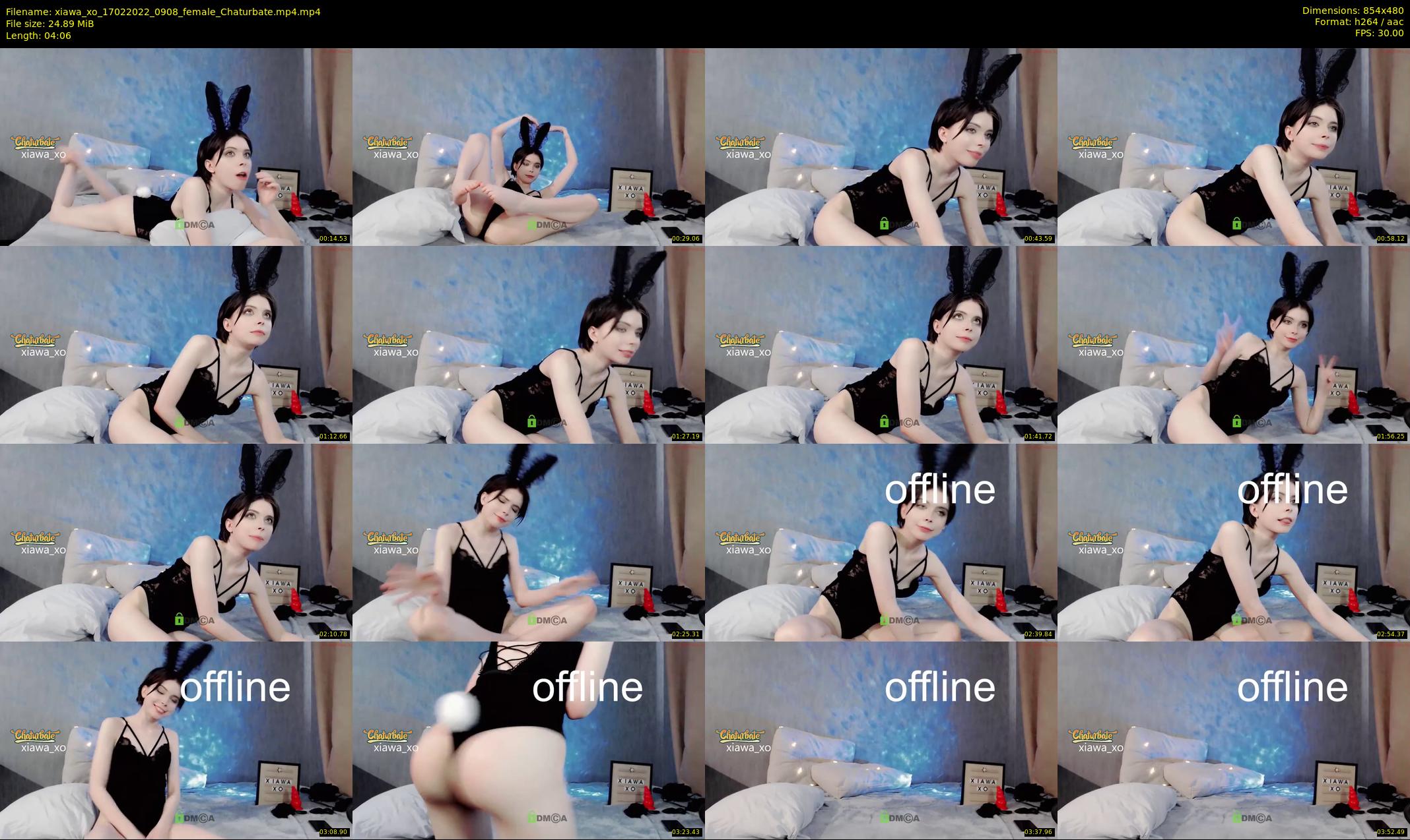xiawa_xo — 5 minute Chaturbate female cam show recording, 480p, Feb 17, 2022