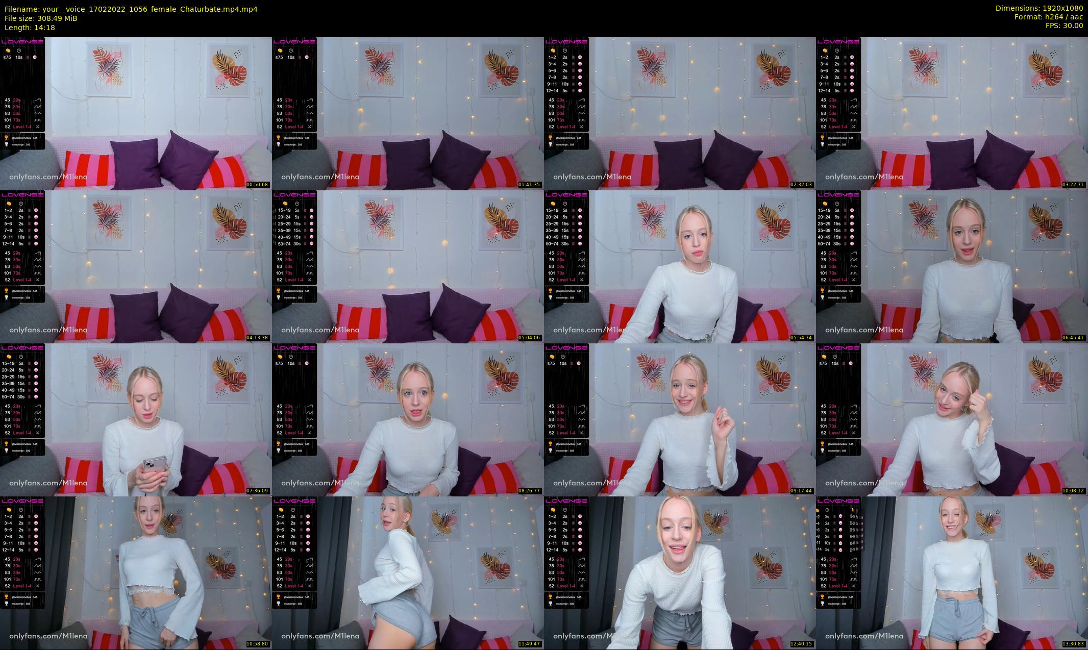 your__voice — 15 minute Chaturbate female cam show recording, 1080p, Feb 17, 2022