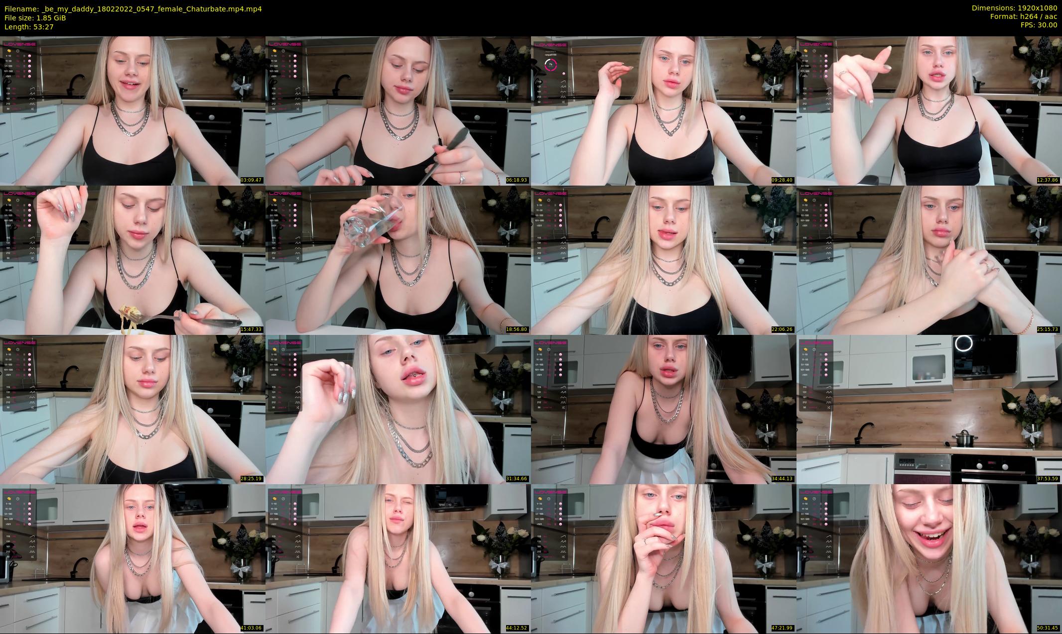 _be_my_daddy — 54 minute Chaturbate female cam show recording, 1080p, Feb 18, 2022