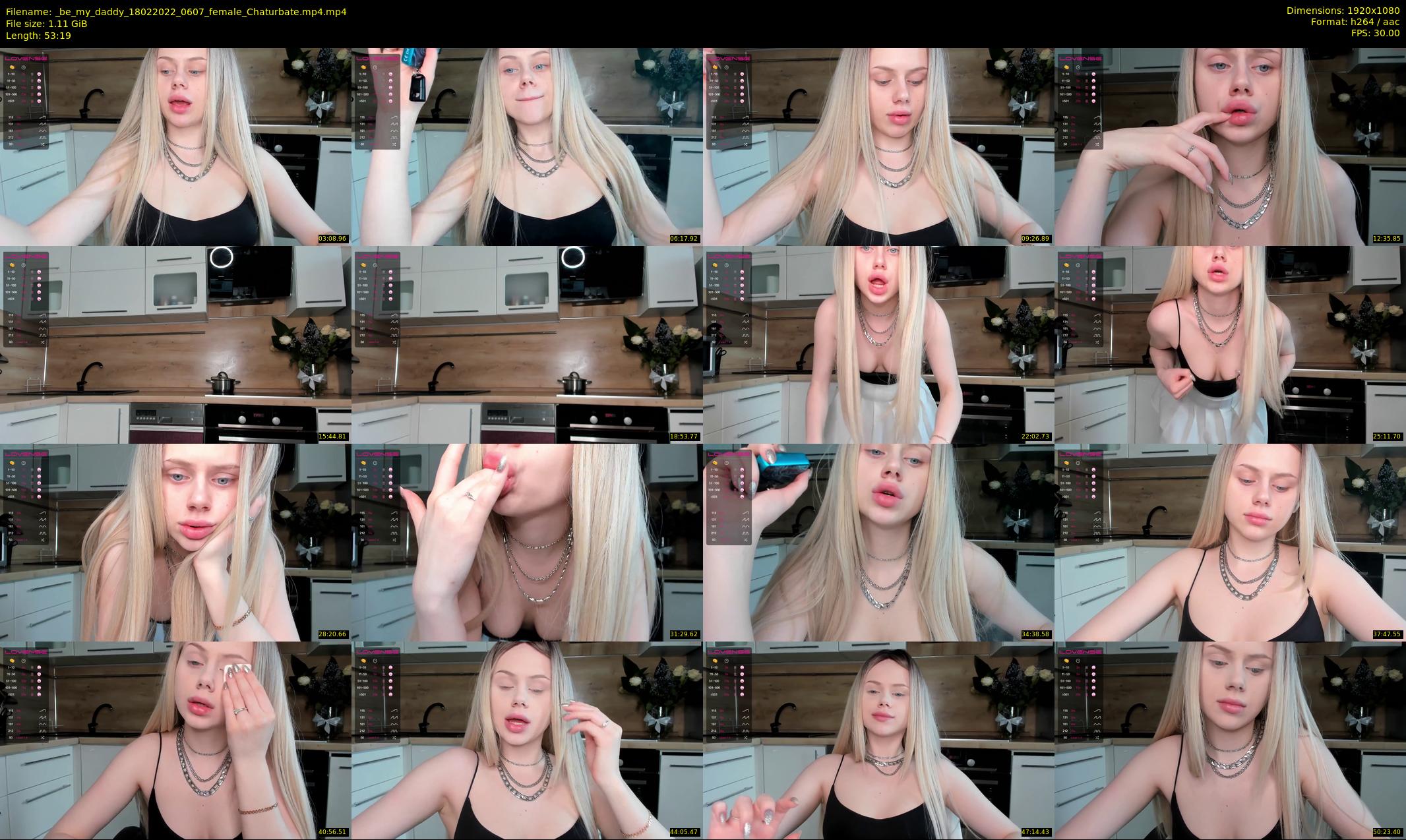 _be_my_daddy — 54 minute Chaturbate female cam show recording, 1080p, Feb 18, 2022
