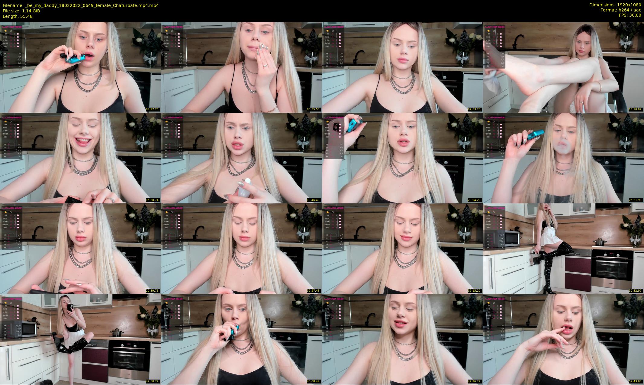 _be_my_daddy — 56 minute Chaturbate female cam show recording, 1080p, Feb 18, 2022