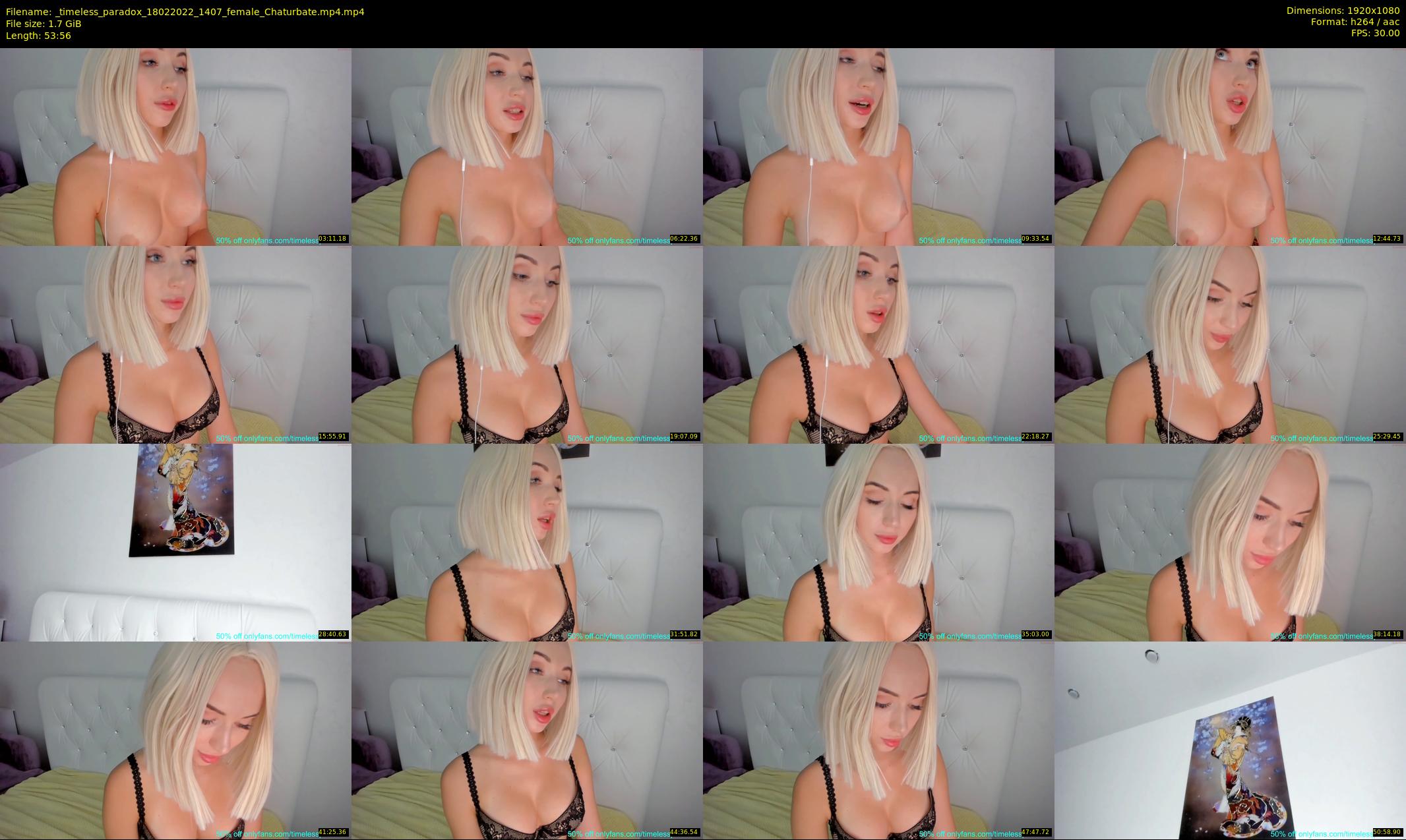 _timeless_paradox — 54 minute Chaturbate female cam show recording, 1080p, Feb 18, 2022