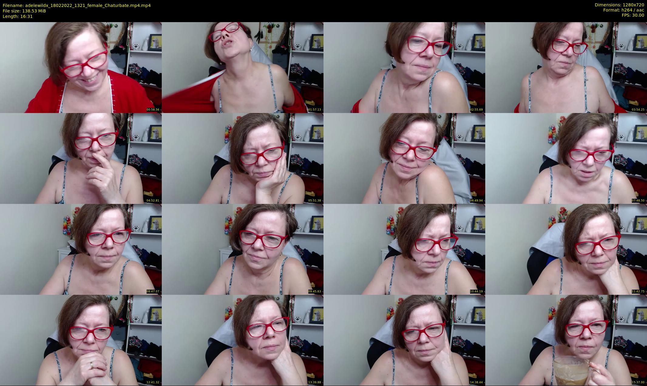adelewildx — 17 minute Chaturbate female cam show recording, 720p, Feb 18, 2022
