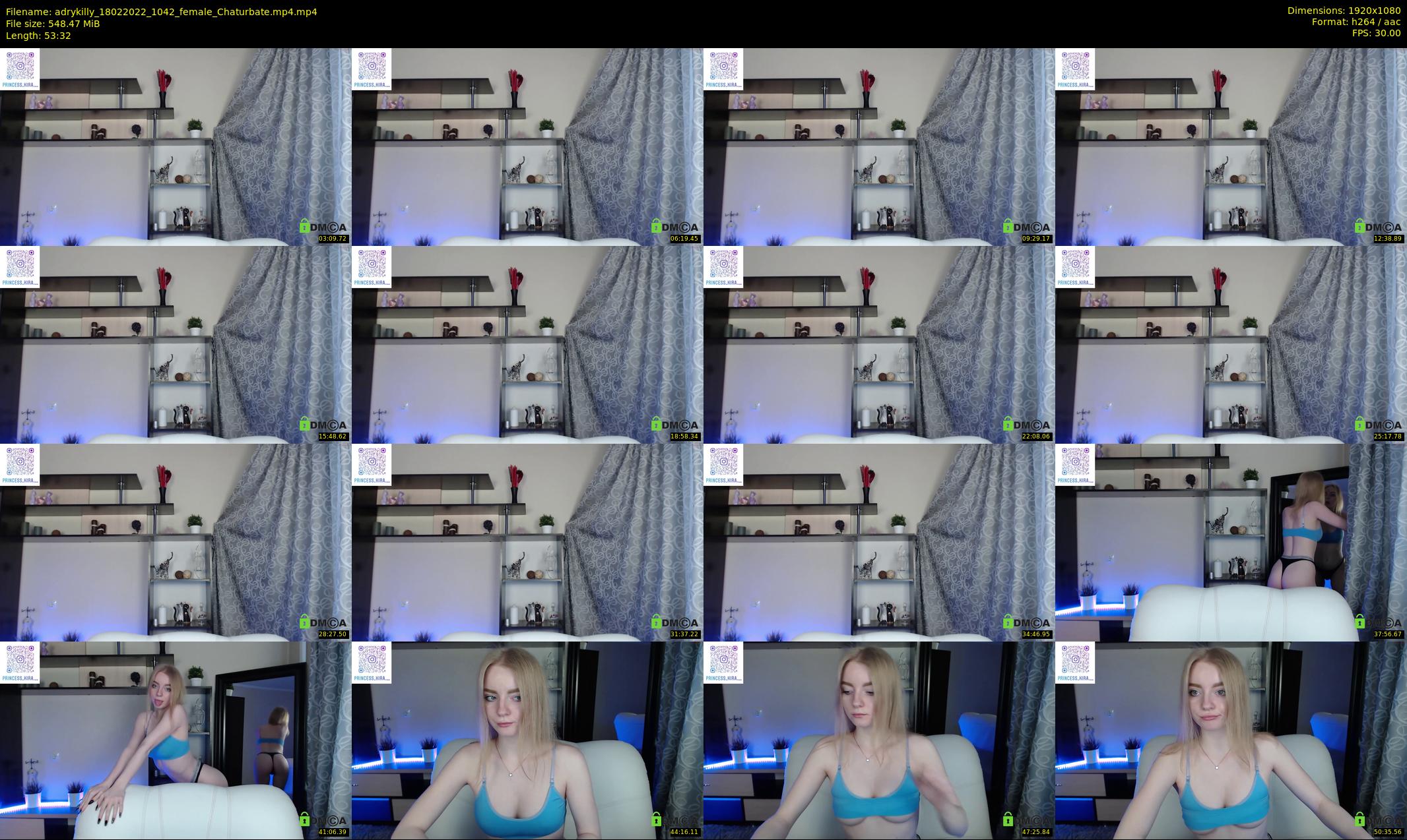 adrykilly — 54 minute Chaturbate female cam show recording, 1080p, Feb 18, 2022