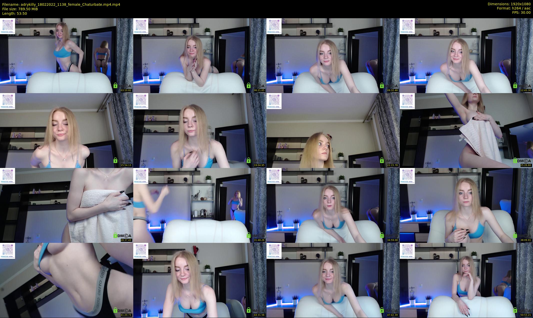 adrykilly — 54 minute Chaturbate female cam show recording, 1080p, Feb 18, 2022