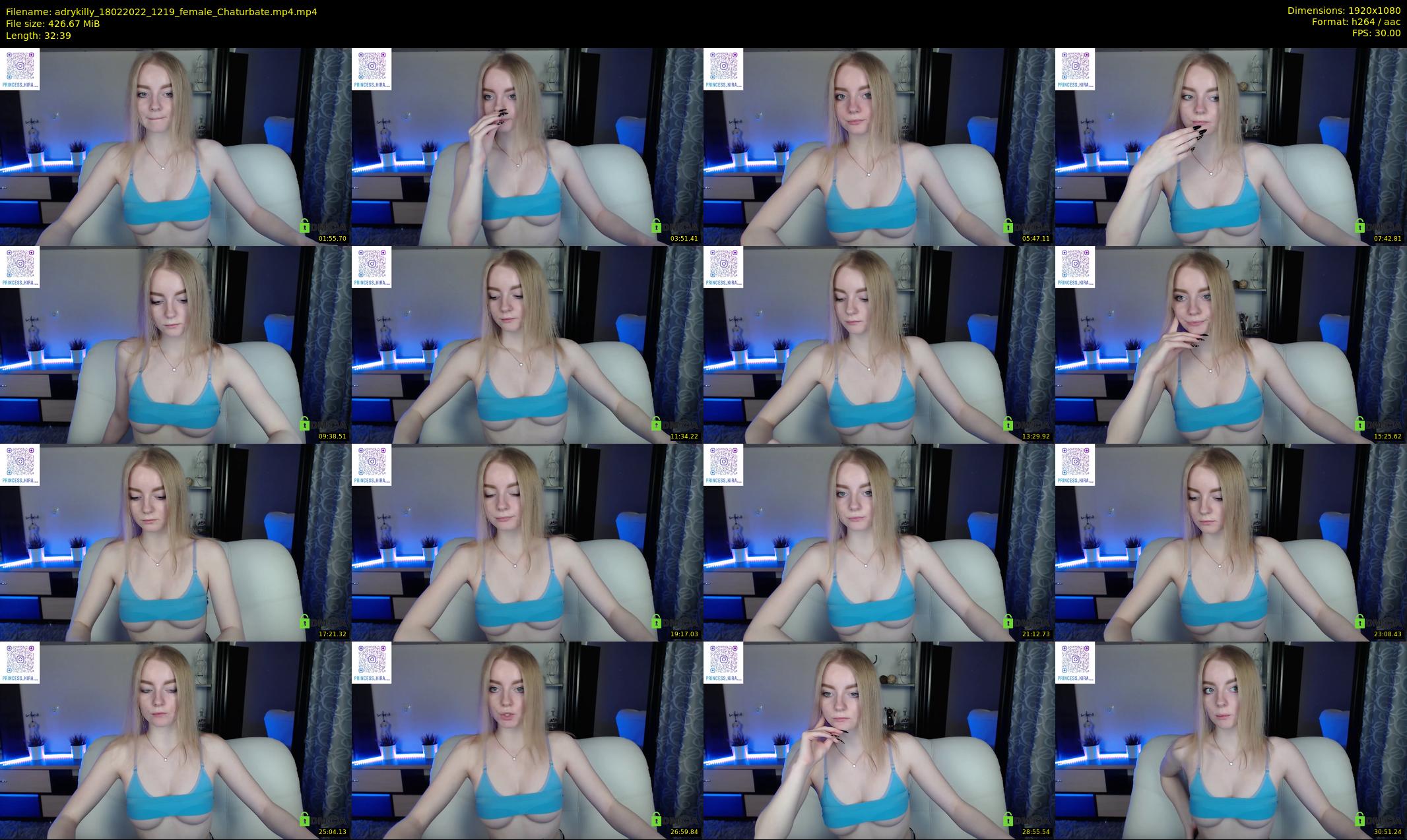 adrykilly — 33 minute Chaturbate female cam show recording, 1080p, Feb 18, 2022