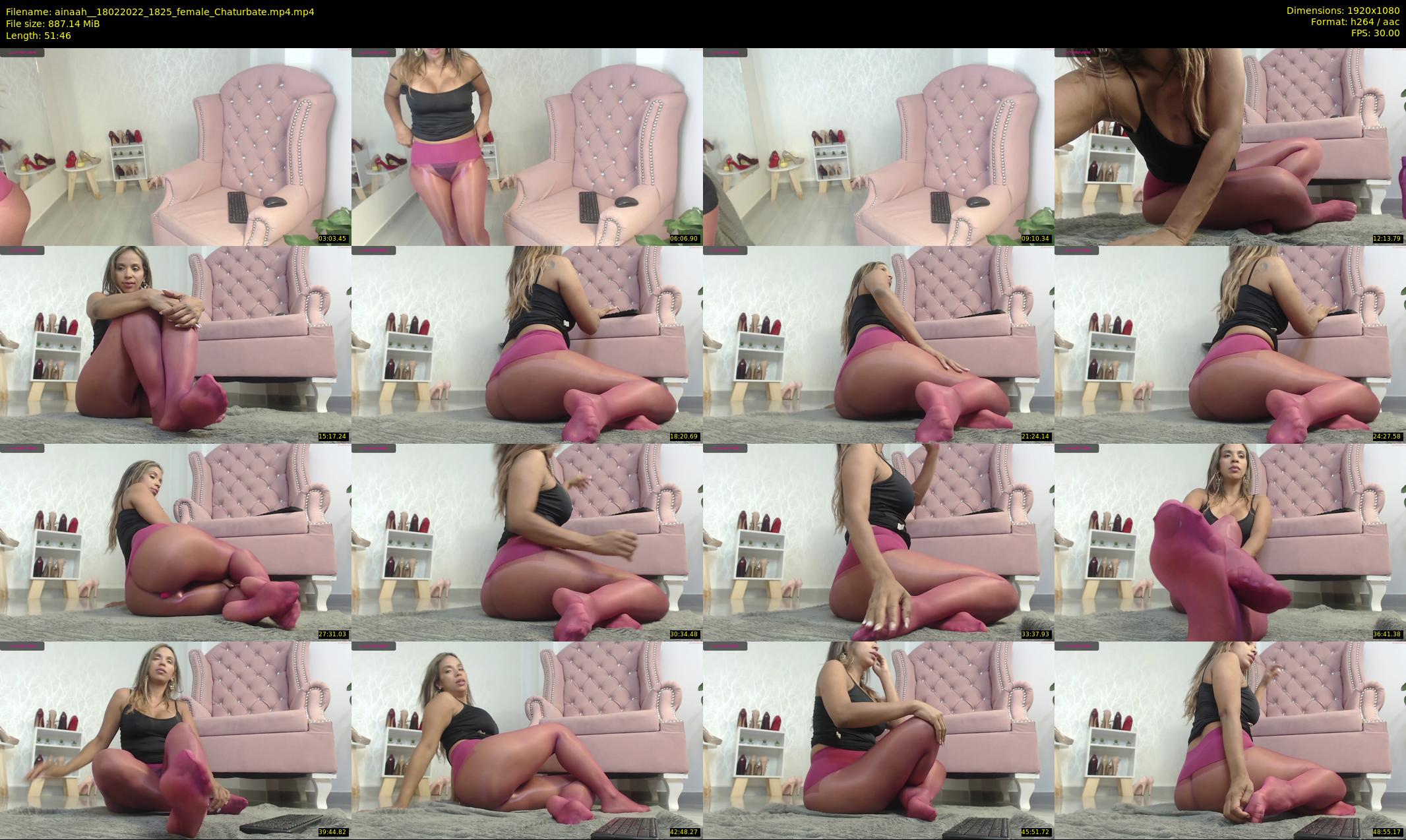 ainaah_ — 52 minute Chaturbate female cam show recording, 1080p, Feb 18, 2022